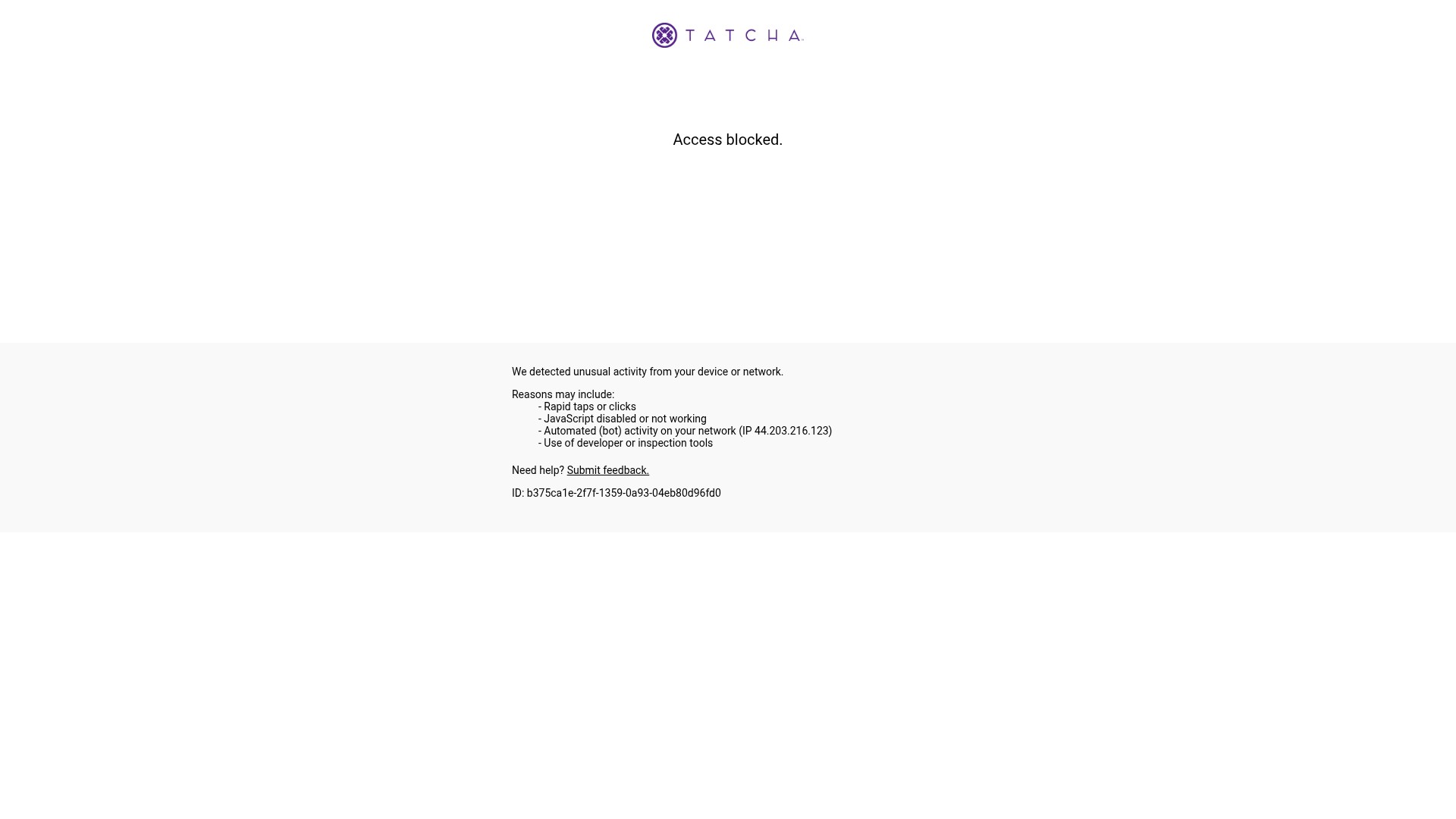 Screenshot of tatcha.com