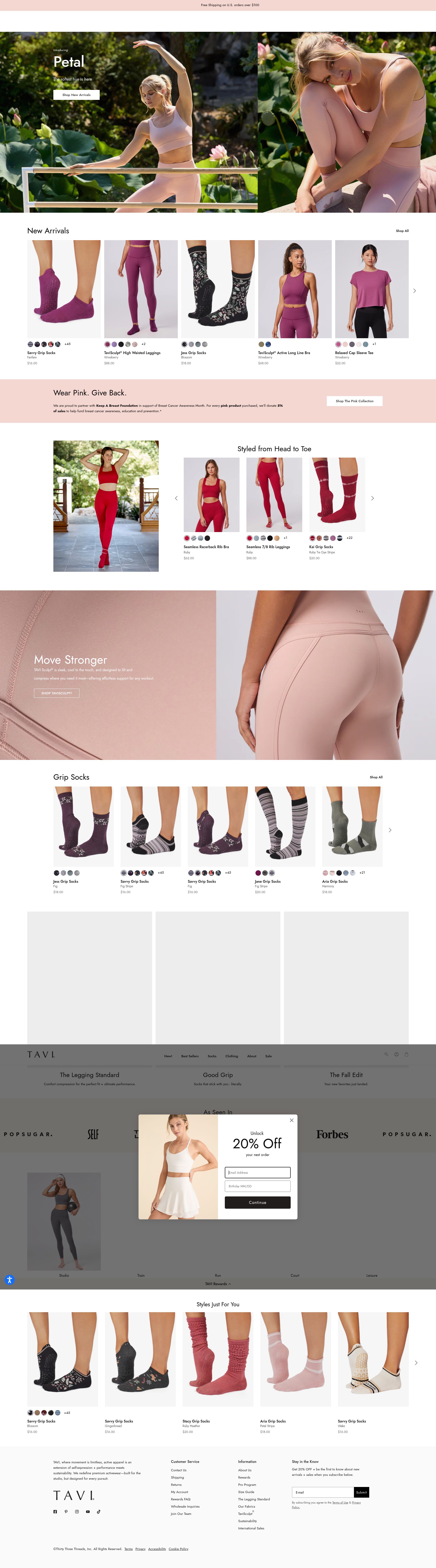 Screenshot of taviactive.com