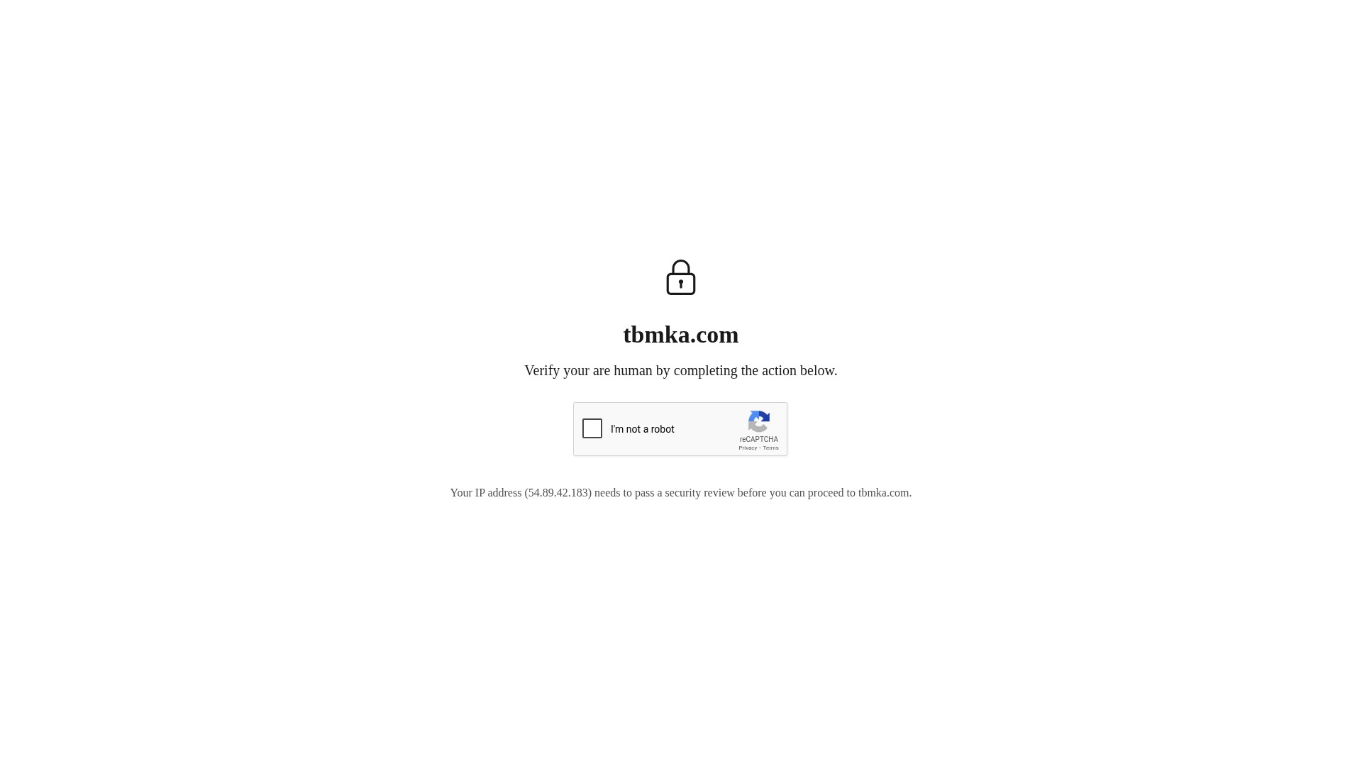 Screenshot of tbmka.com