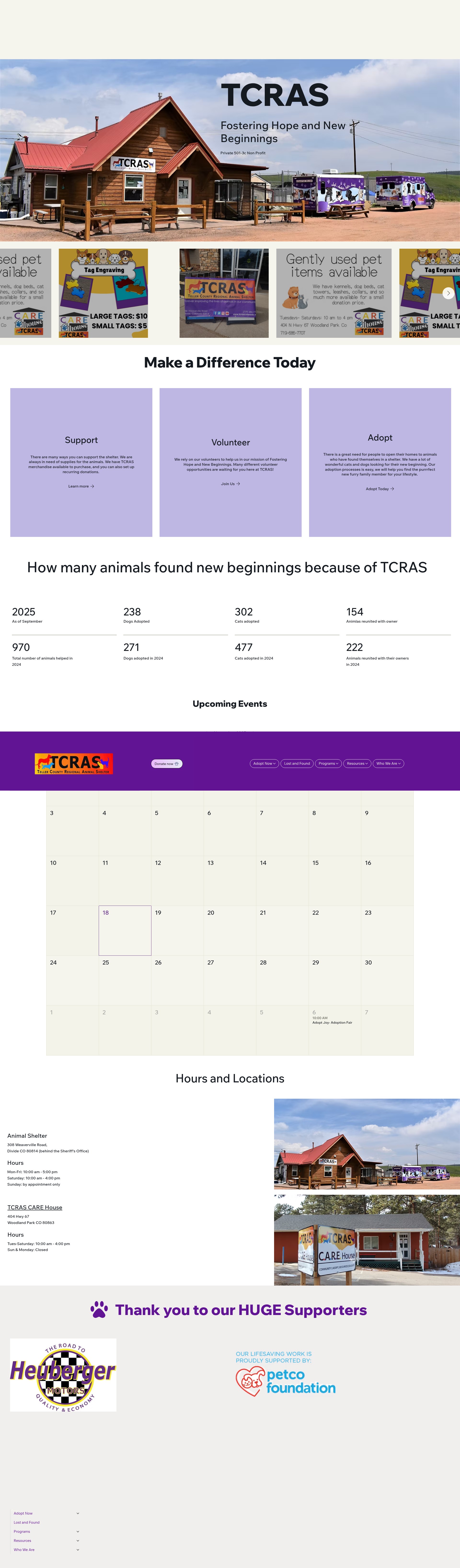 Screenshot of tcrascolorado.org