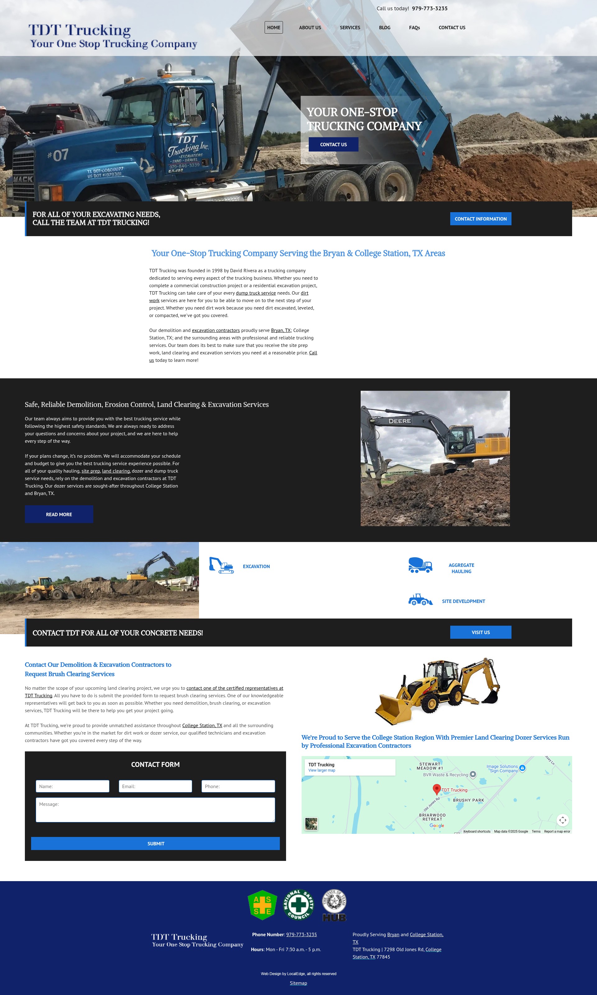 Screenshot of tdtinc.net