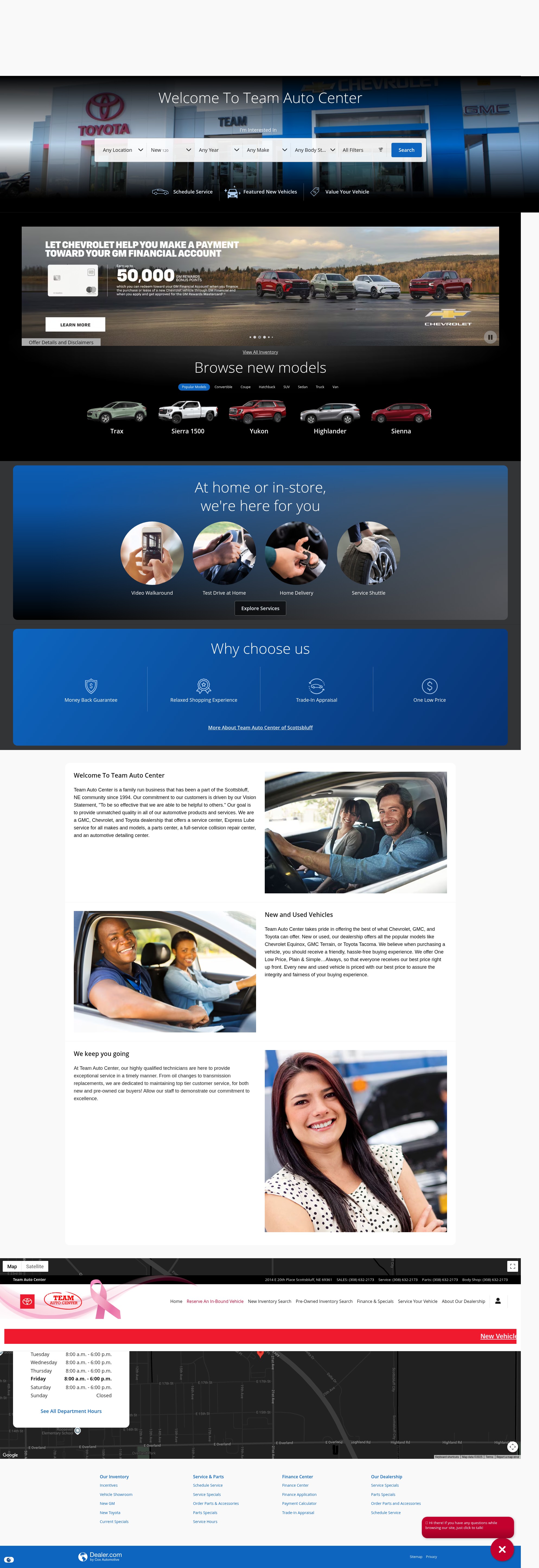 Screenshot of teamautocenter.net