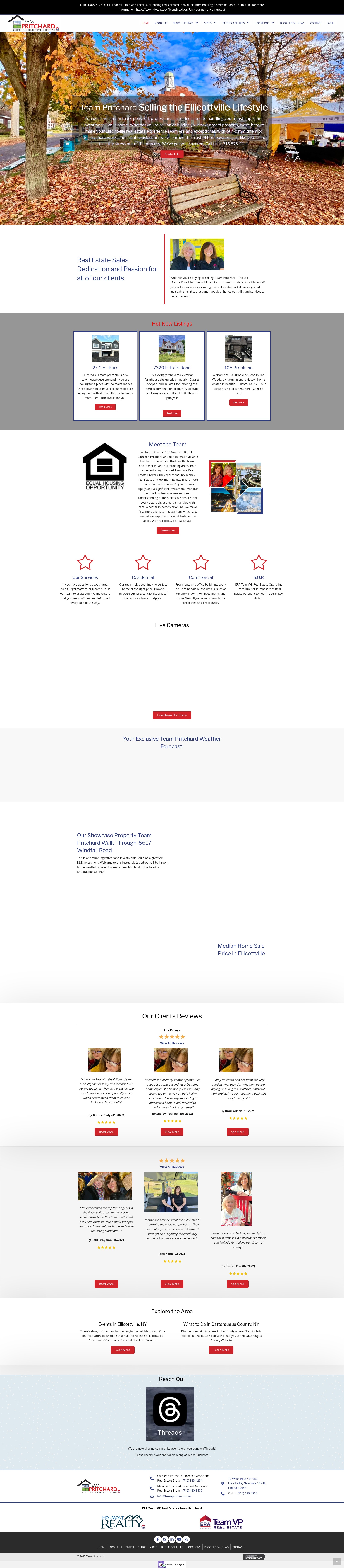 Screenshot of teampritchard.com