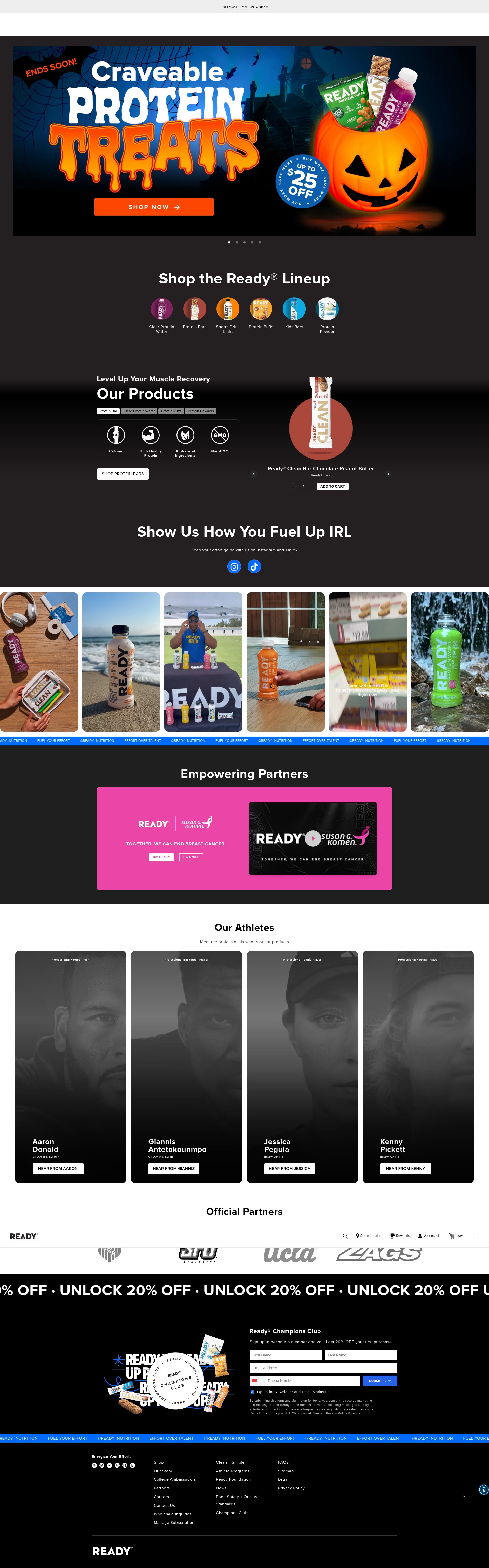 Screenshot of teamready.com