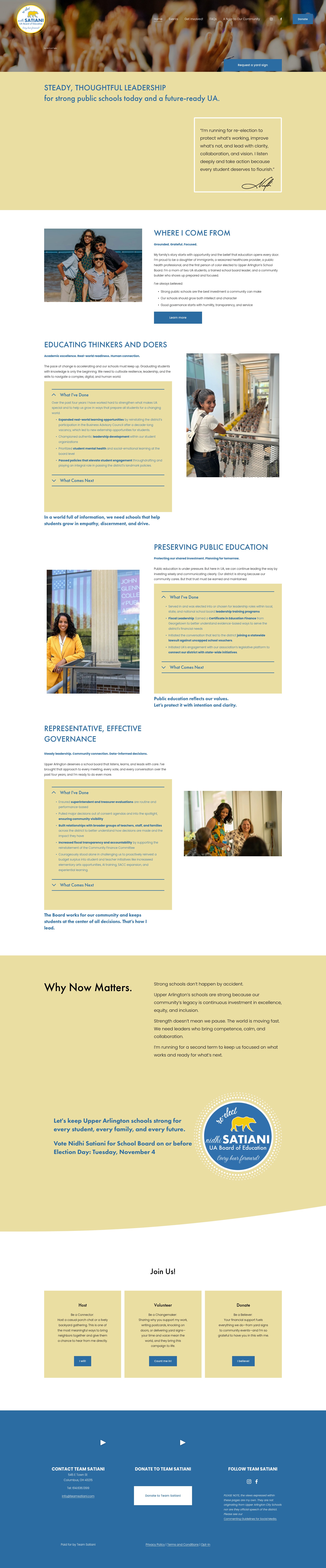 Screenshot of teamsatiani.com