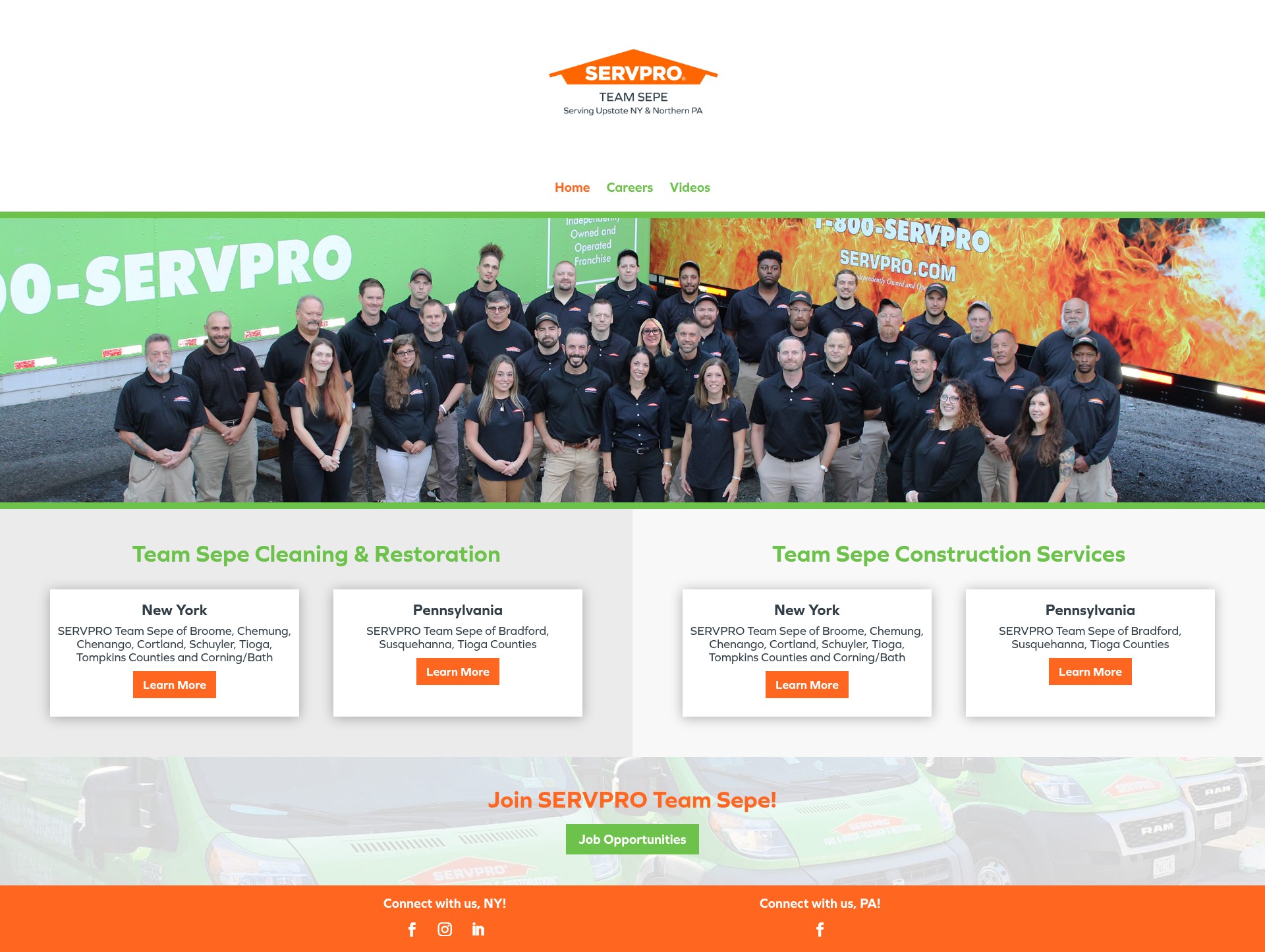 Screenshot of teamsepe.com