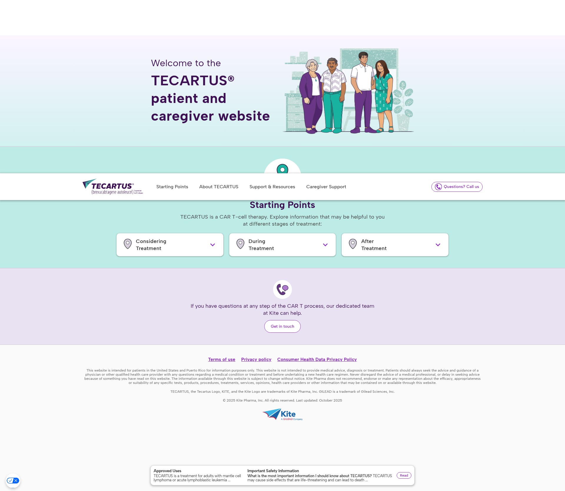 Screenshot of tecartus.com