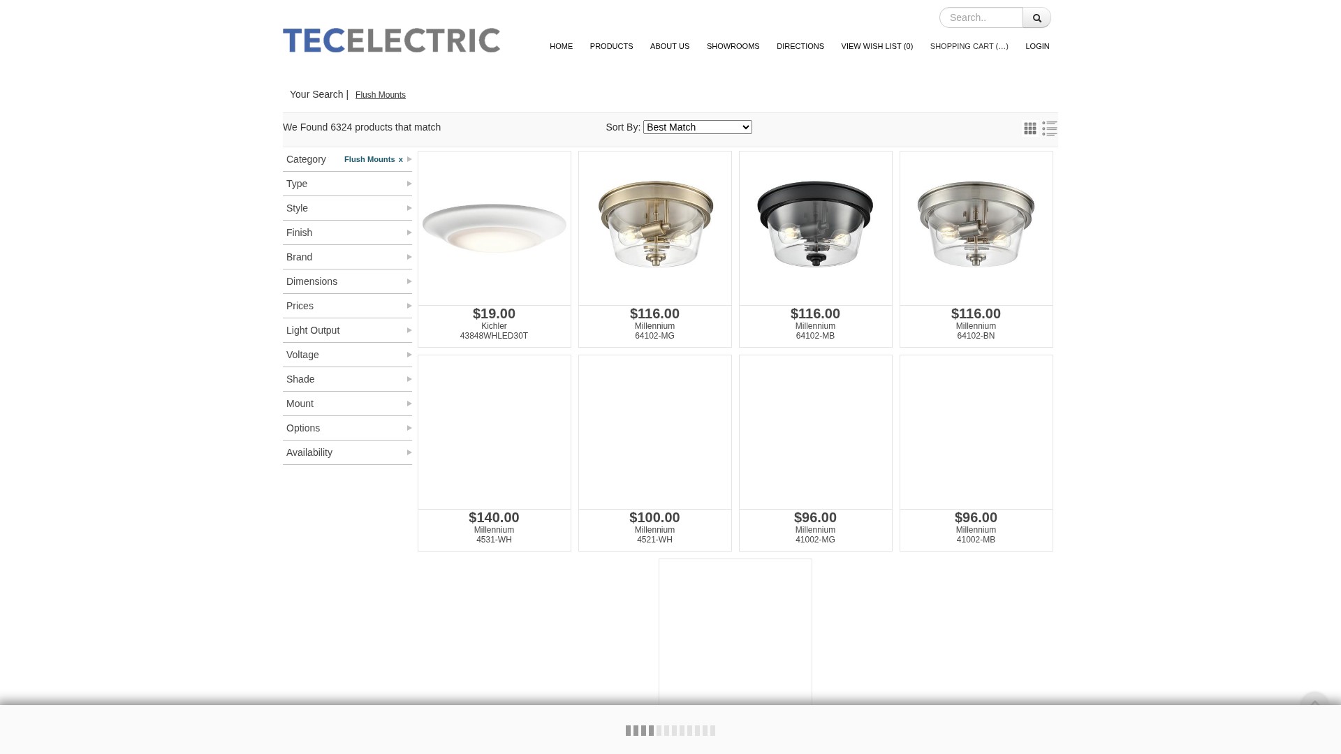 Screenshot of tecelectric.com