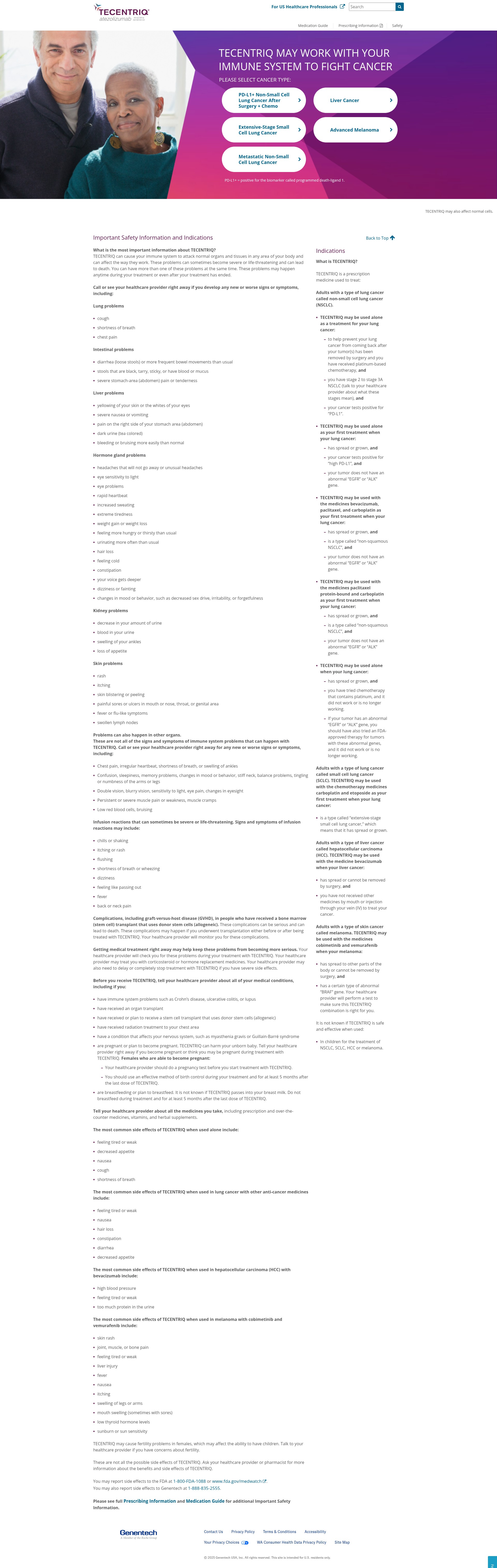 Screenshot of tecentriq.com
