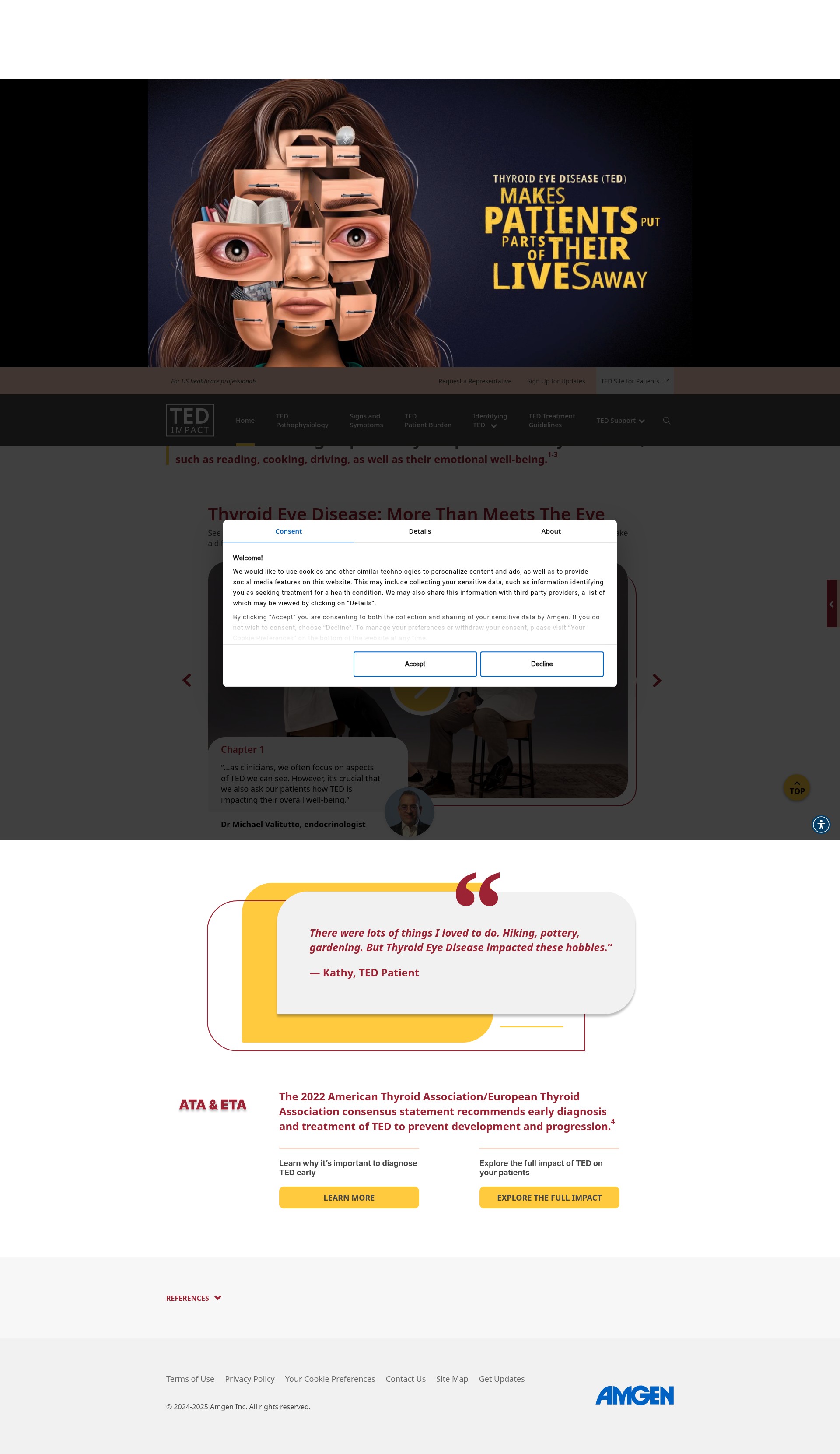 Screenshot of tedimpact.com