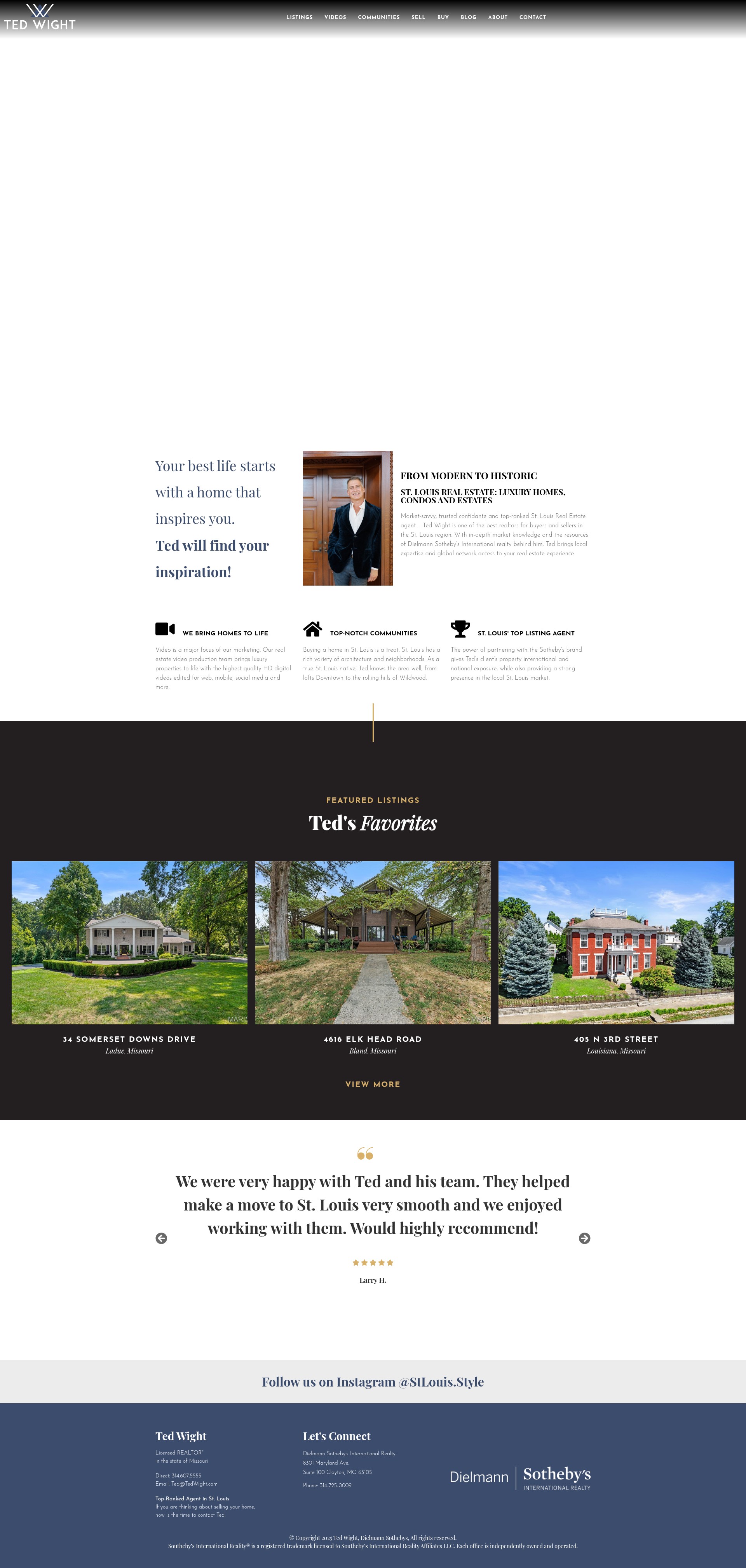 Screenshot of tedwightrealestate.com