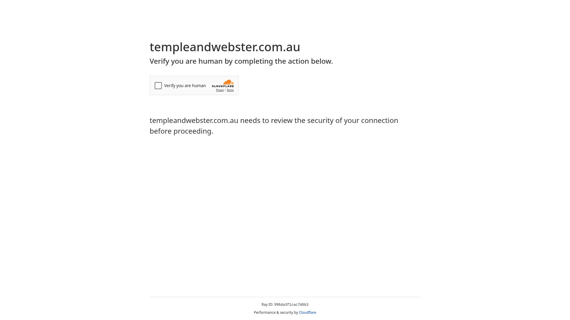 Screenshot of templeandwebster.com.au