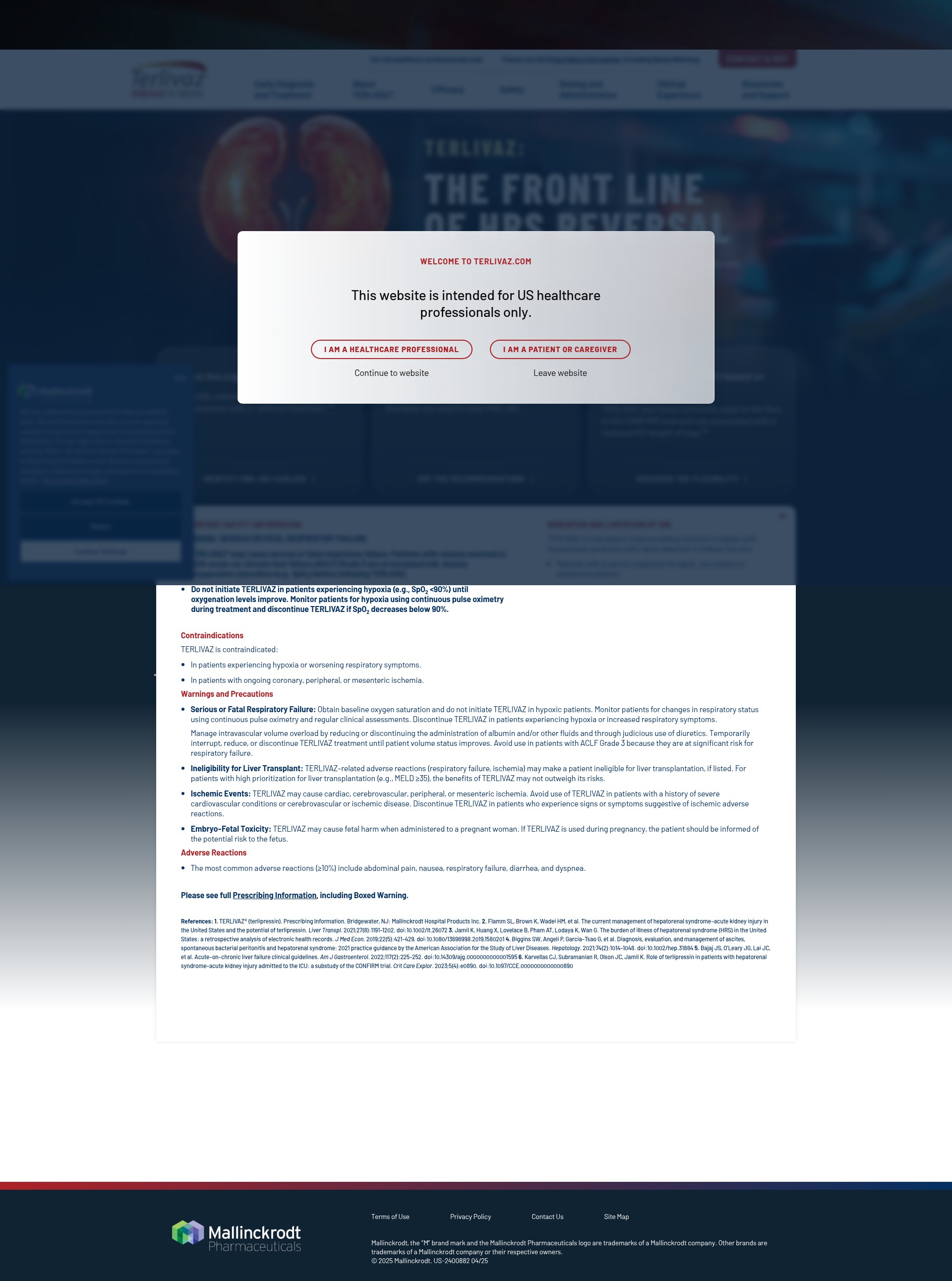 Screenshot of terlivaz.com