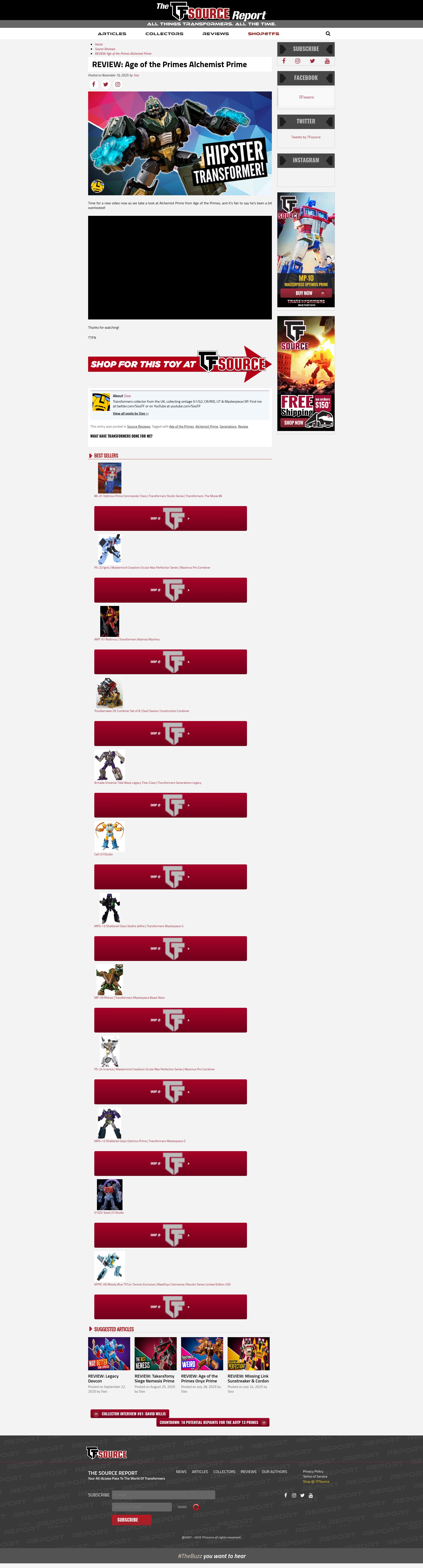 Screenshot of tfsource.com