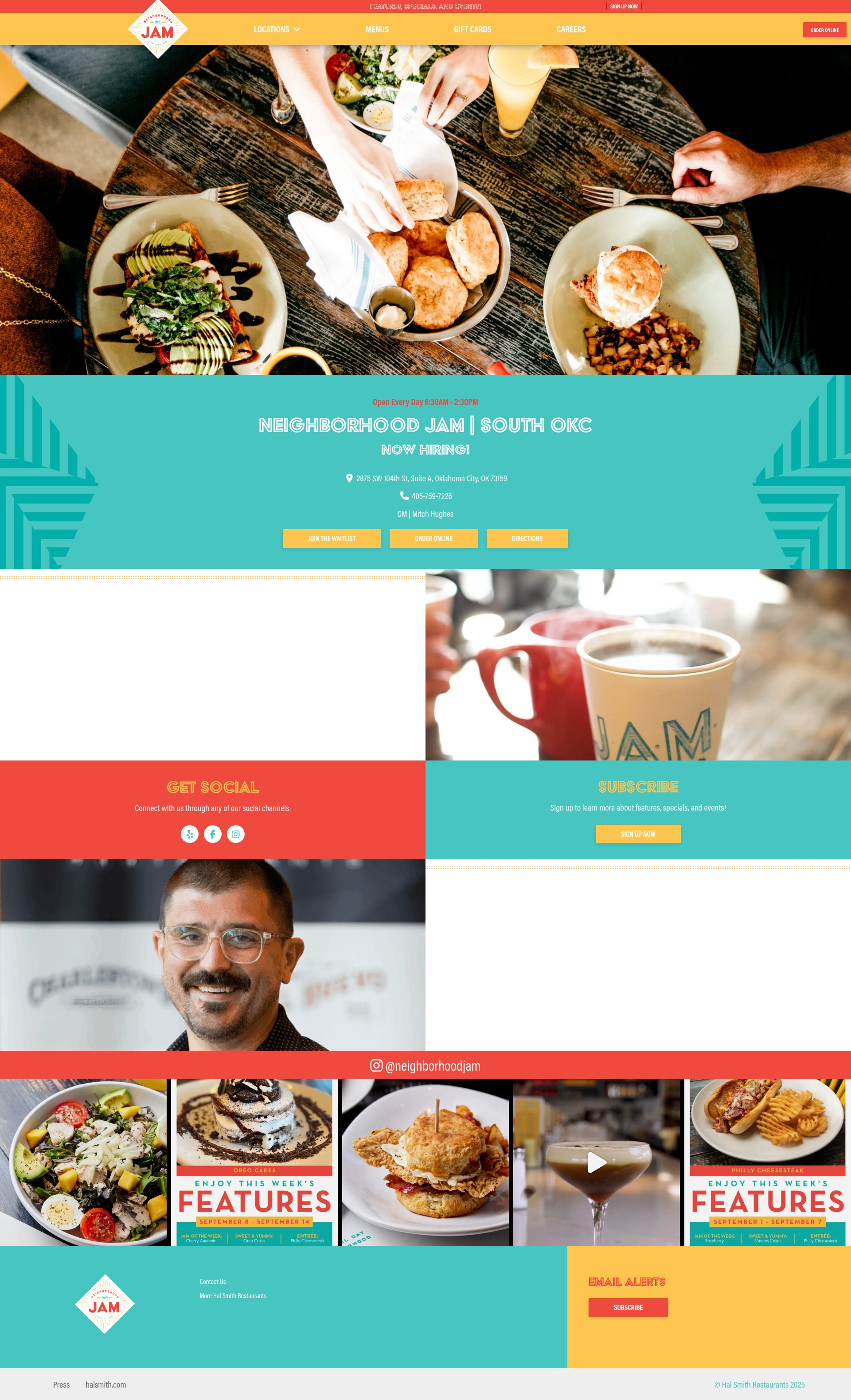 Screenshot of thatsmyjamok.com