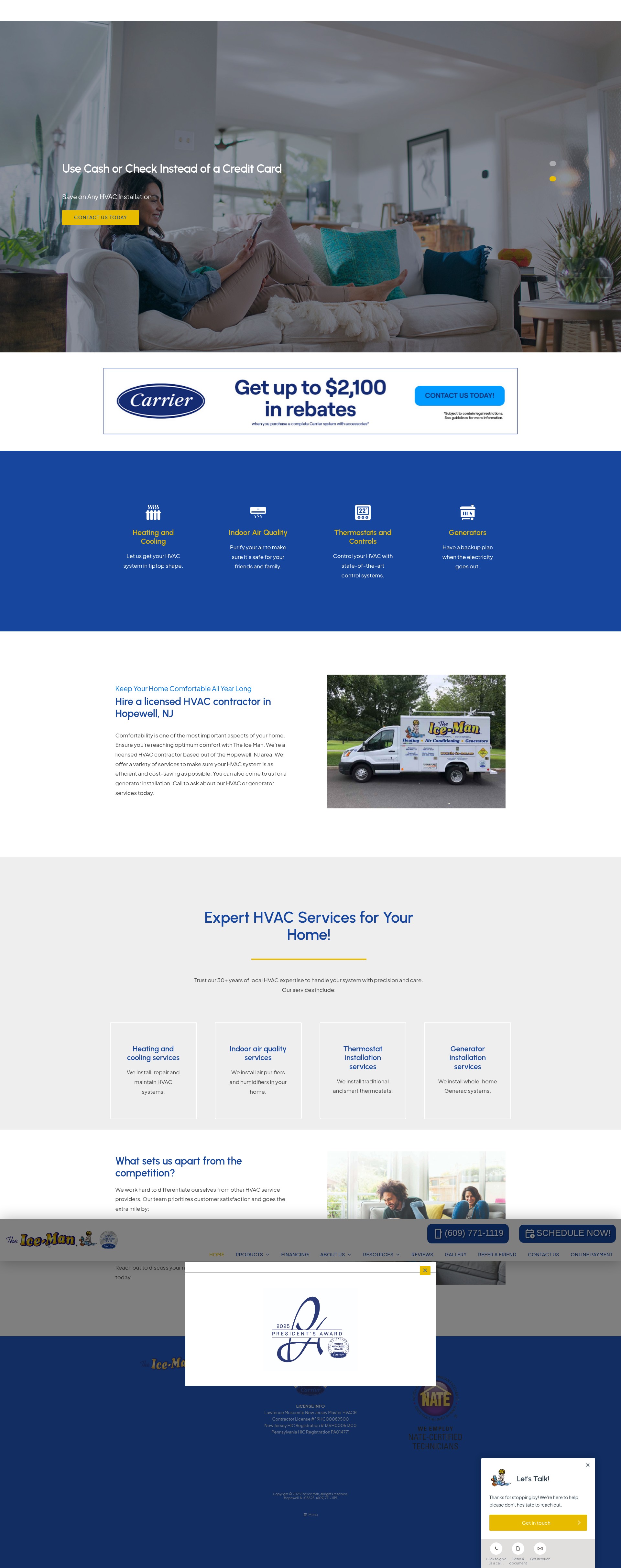 Screenshot of the-ice-man.com