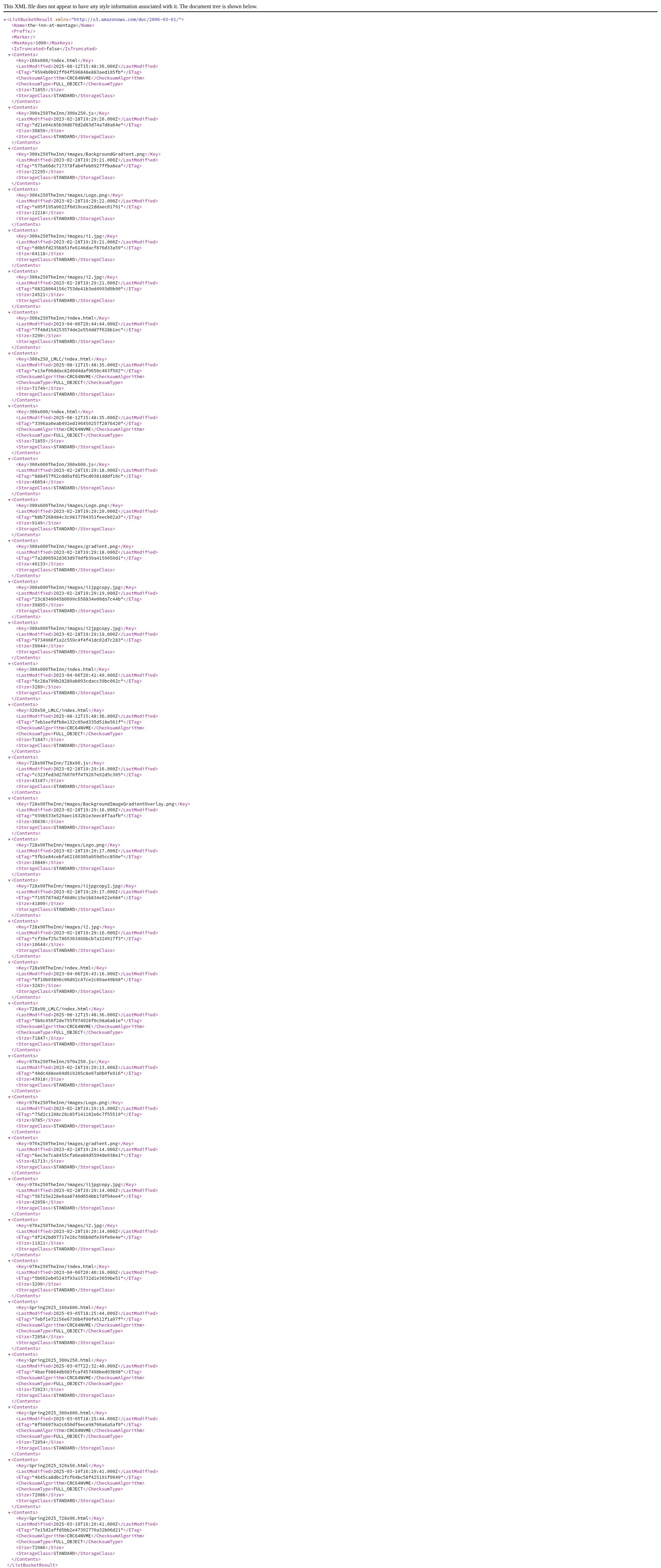 Screenshot of the-inn-at-montage.s3.us-west-1.amazonaws.com