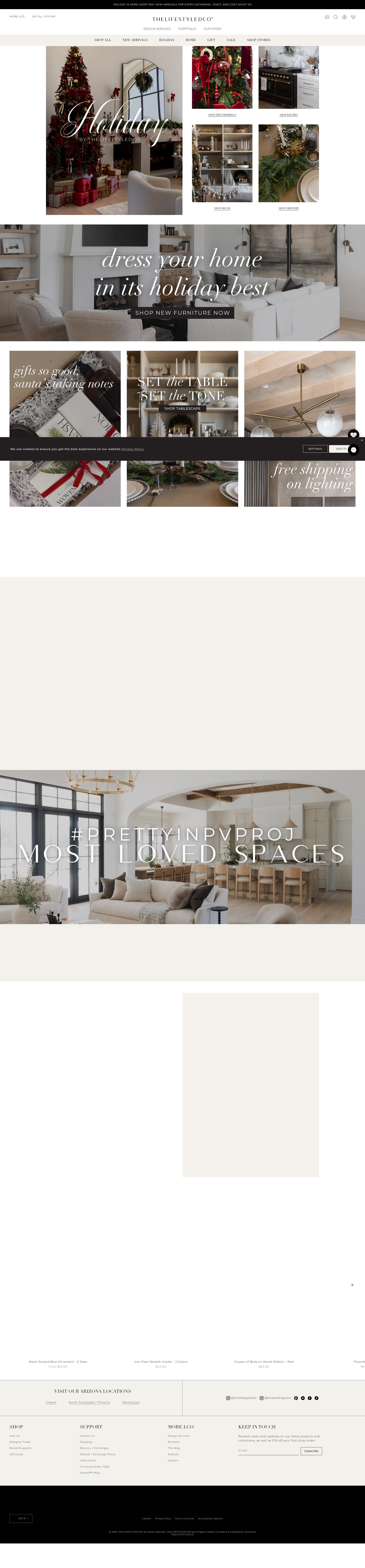 Screenshot of the-lifestyled-co-shop.myshopify.com