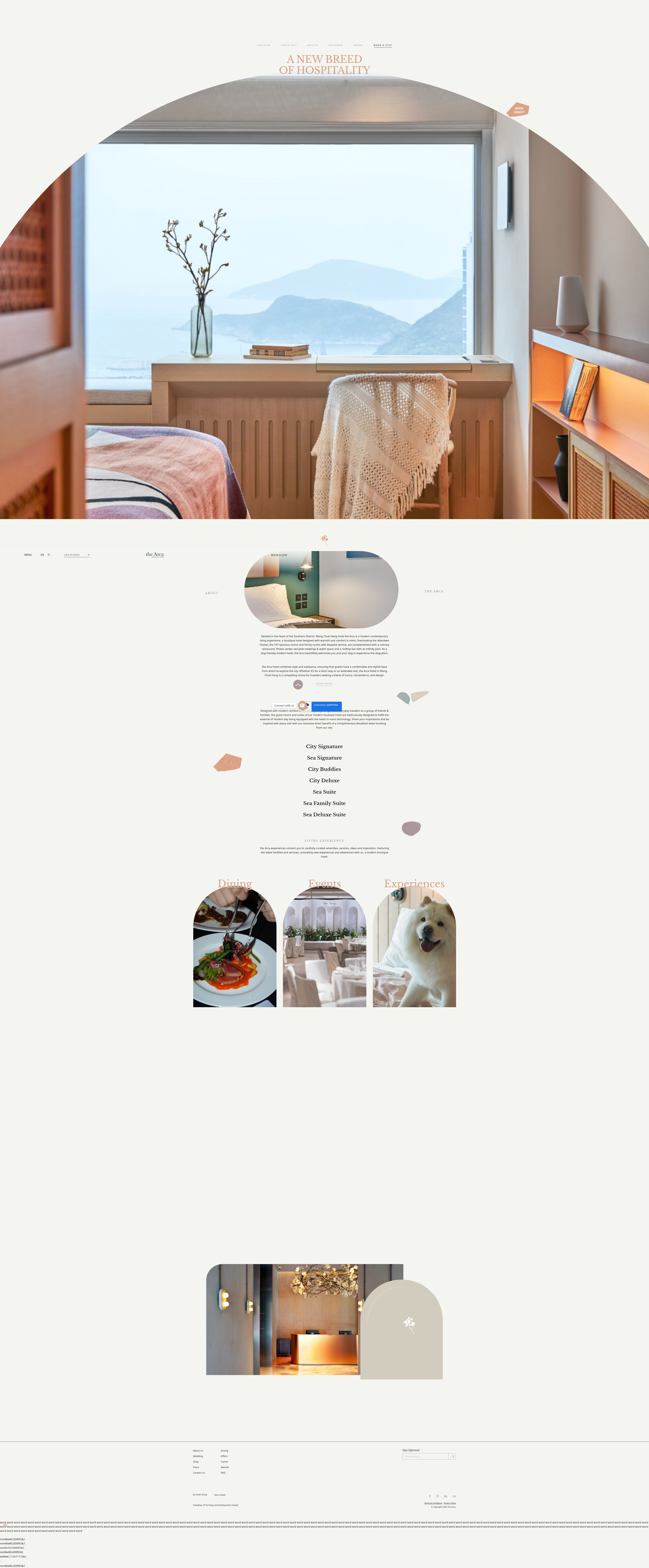Screenshot of thearca.com