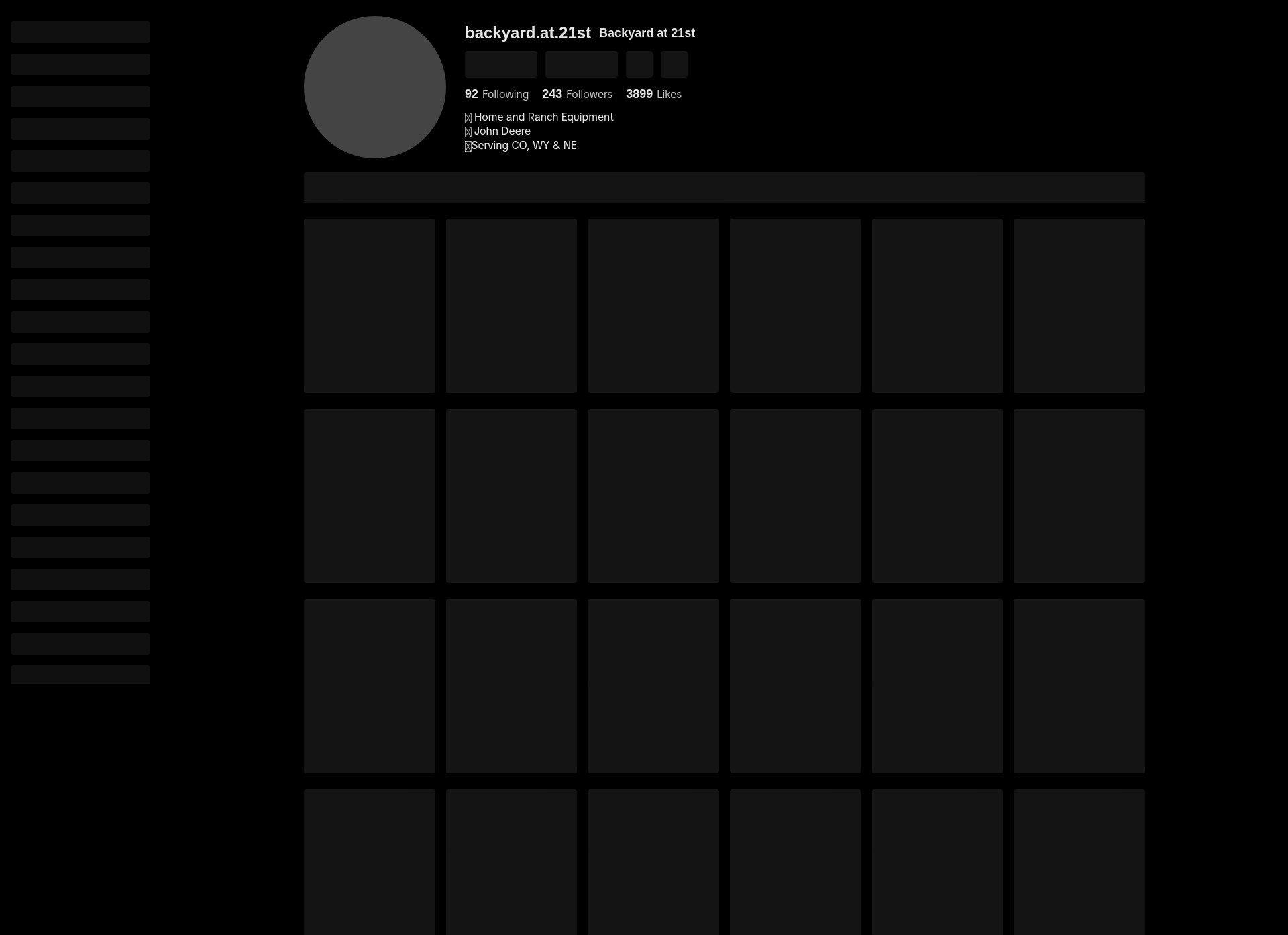 Screenshot of thebackyard.com