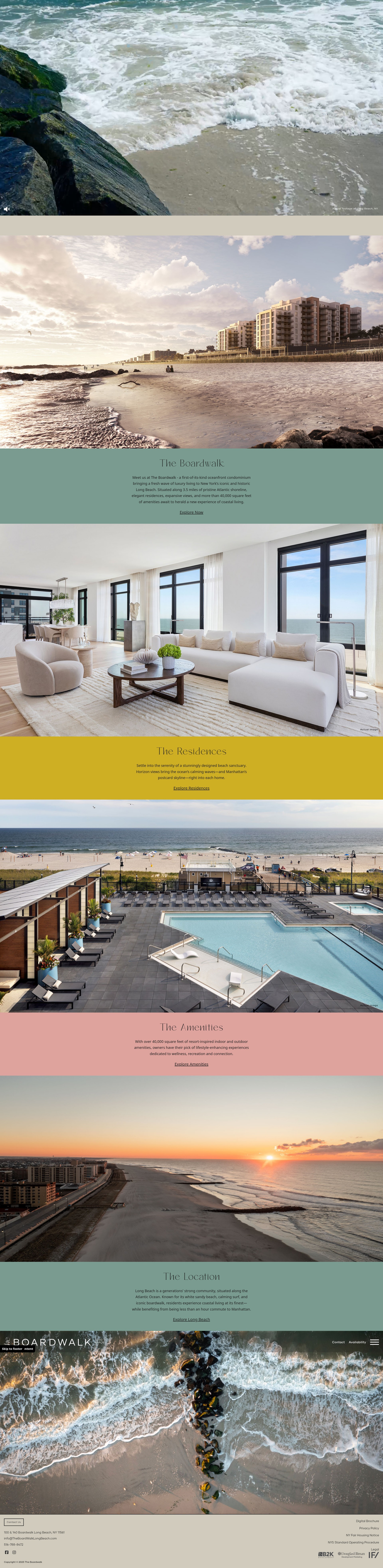Screenshot of theboardwalklongbeach.com