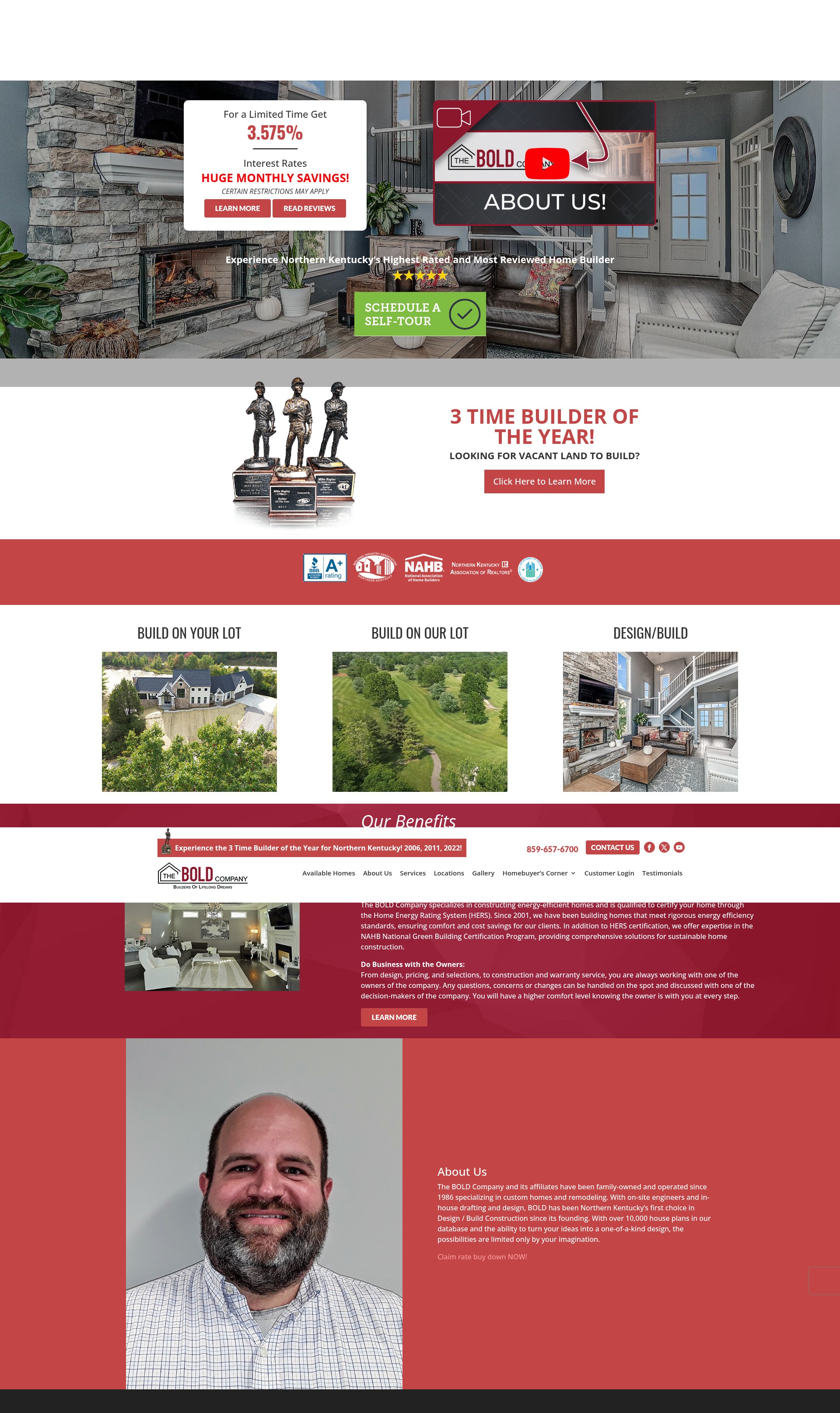 Screenshot of theboldcompany.com