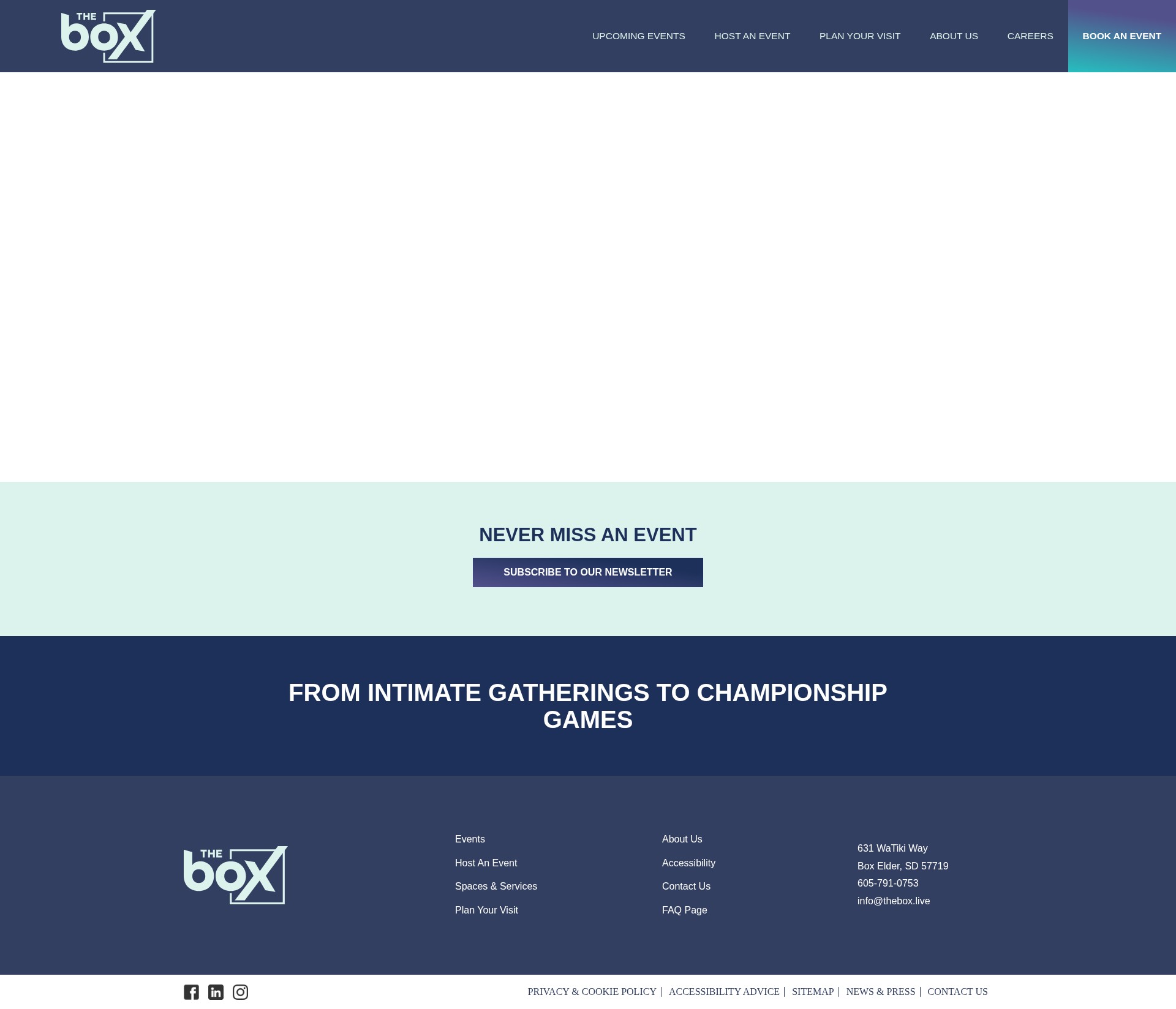 Screenshot of thebox.live