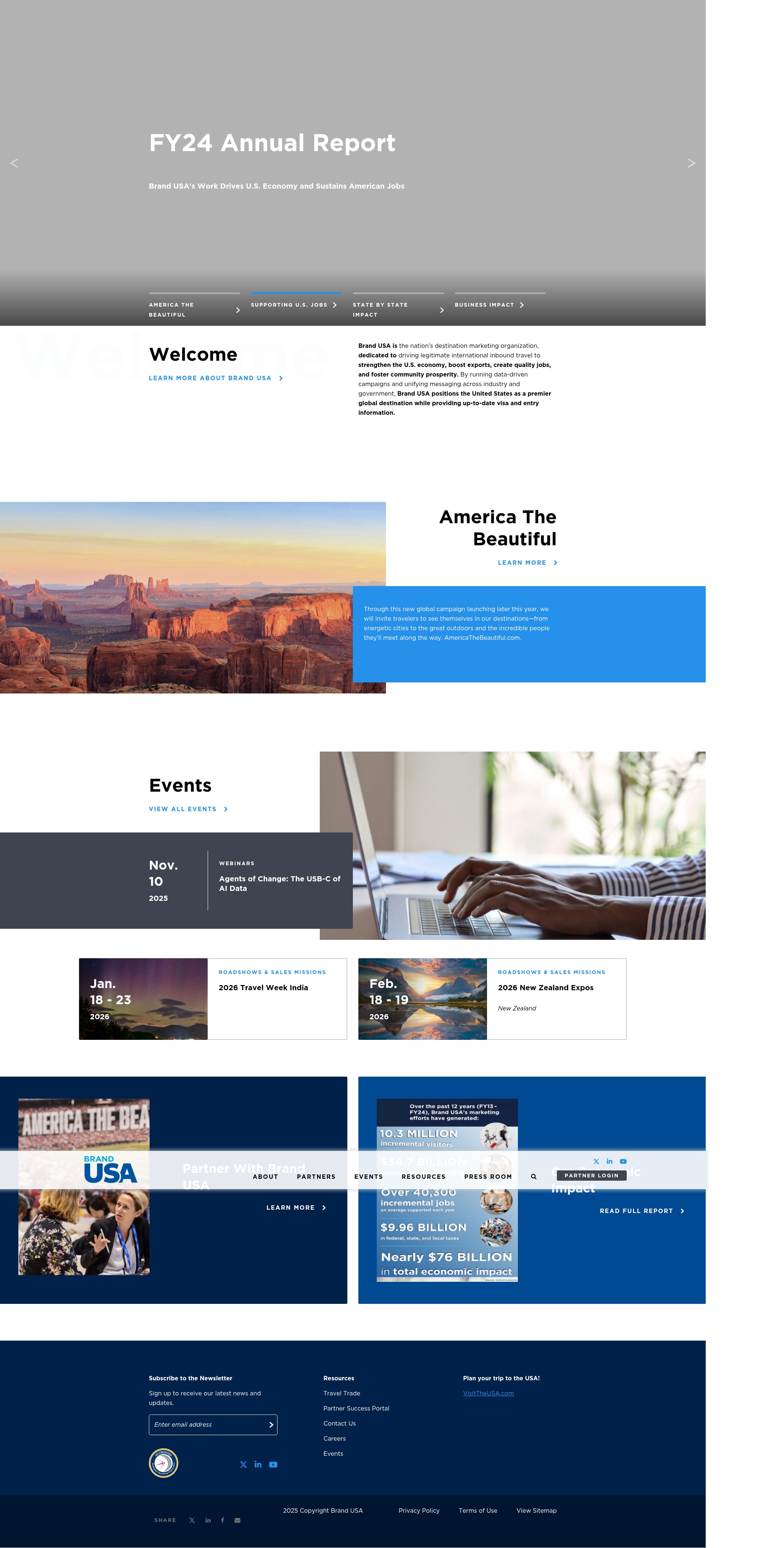 Screenshot of thebrandusa.com
