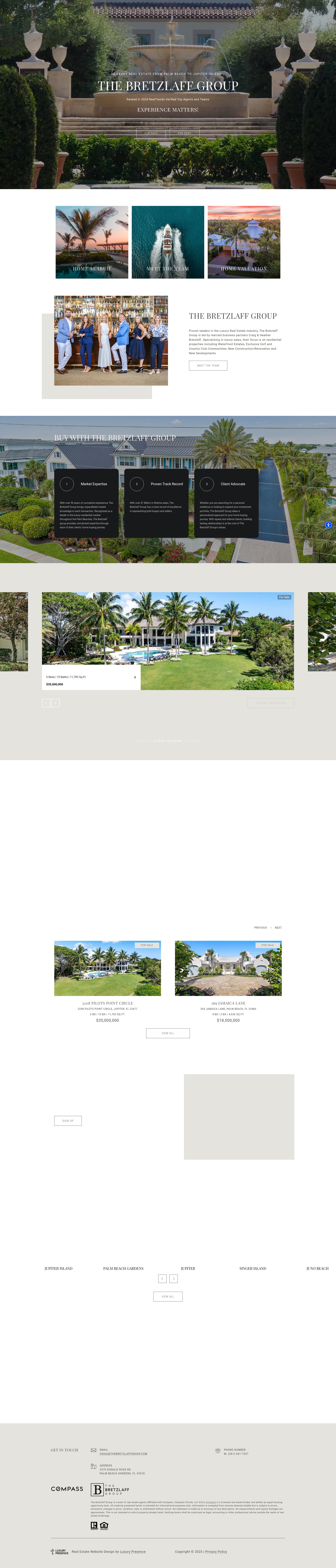 Screenshot of thebretzlaffgroup.com