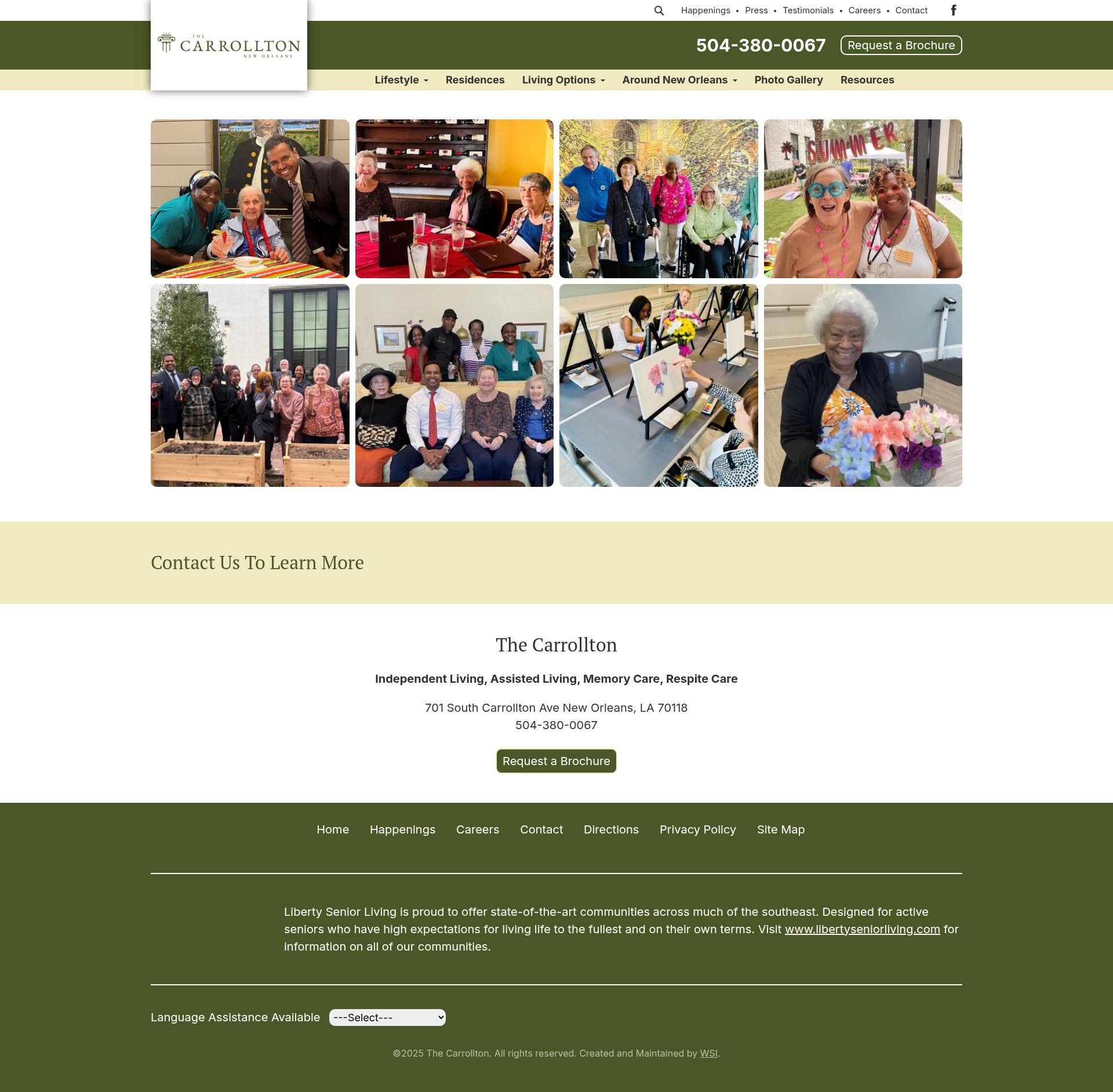 Screenshot of thecarrollton.com