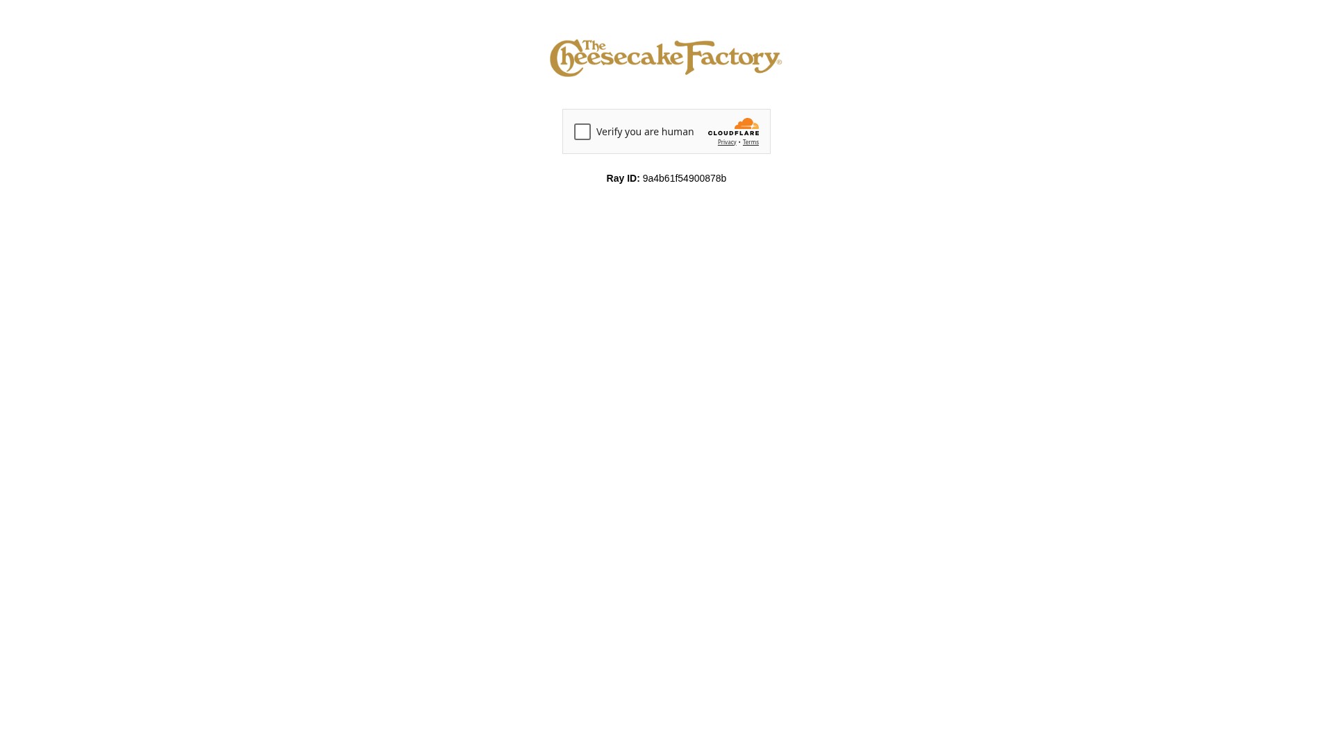 Screenshot of thecheesecakefactory.com