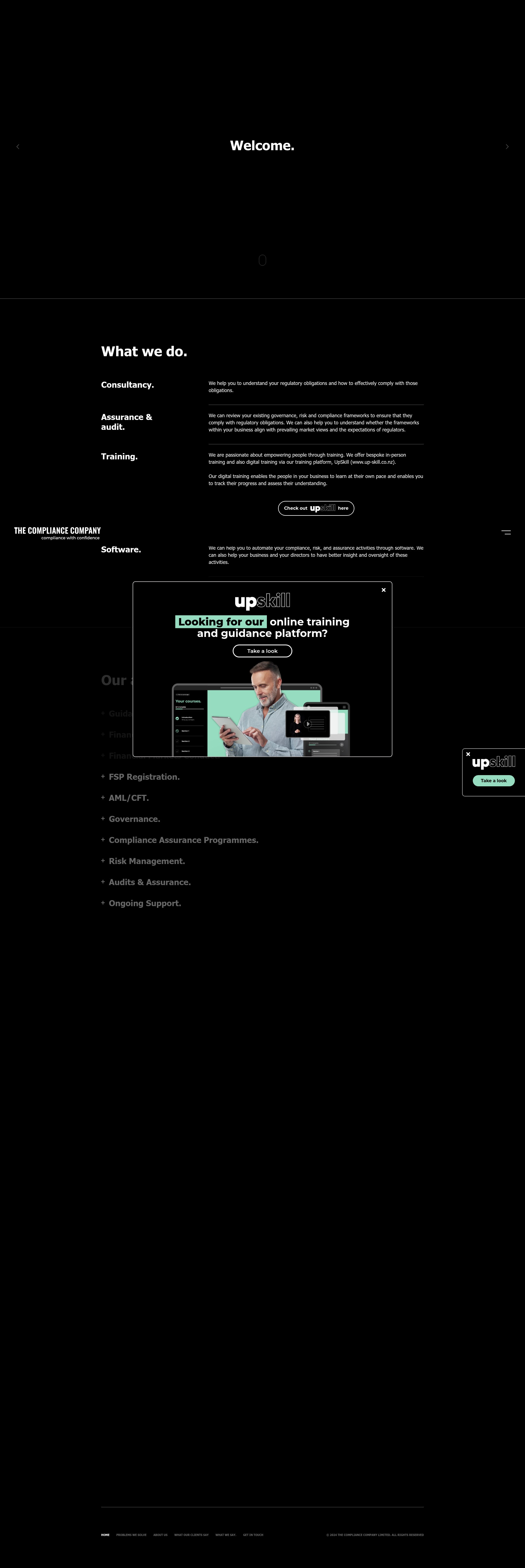 Screenshot of thecompliancecompany.co.nz