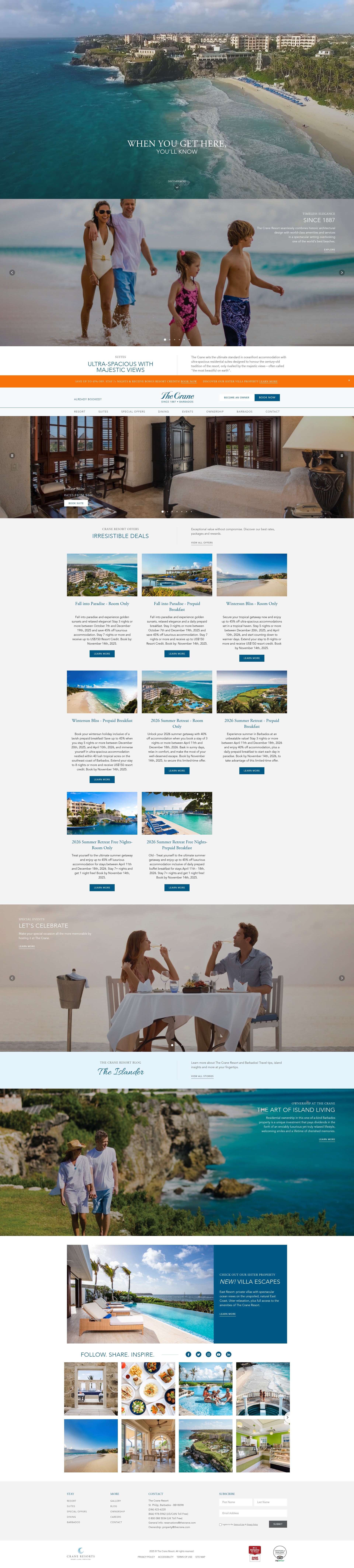 Screenshot of thecrane.com