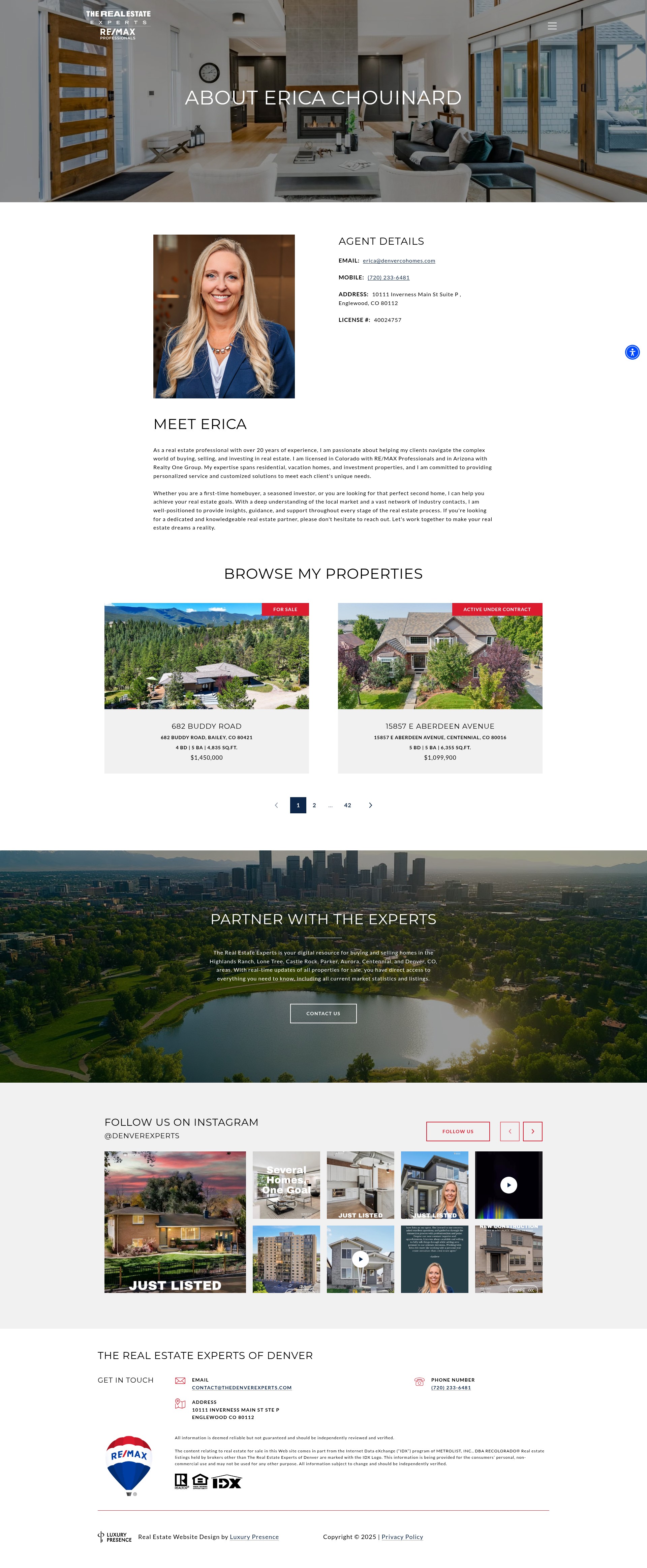 Screenshot of thedenverexperts.com
