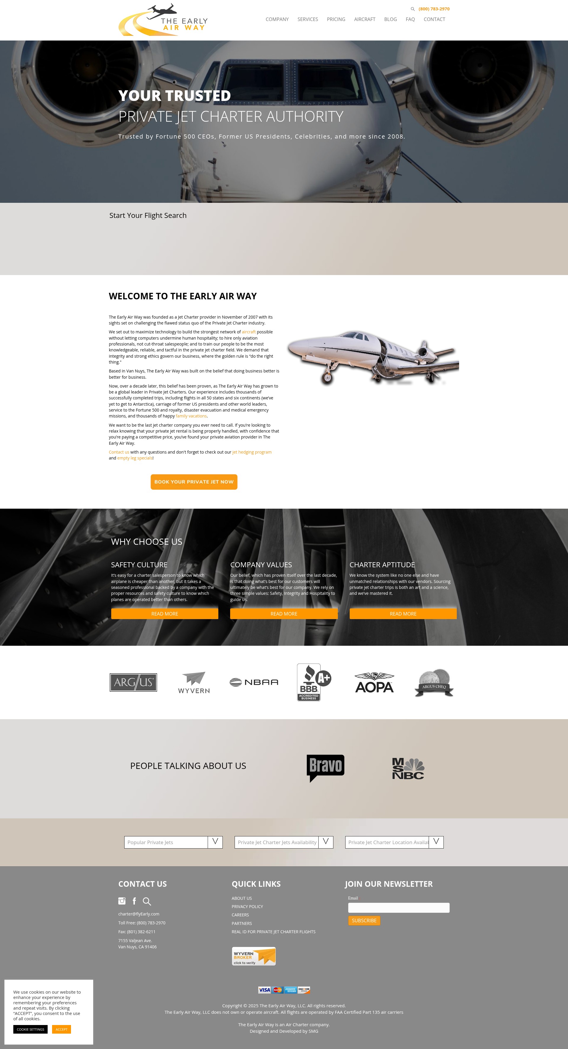 Screenshot of theearlyairway.com