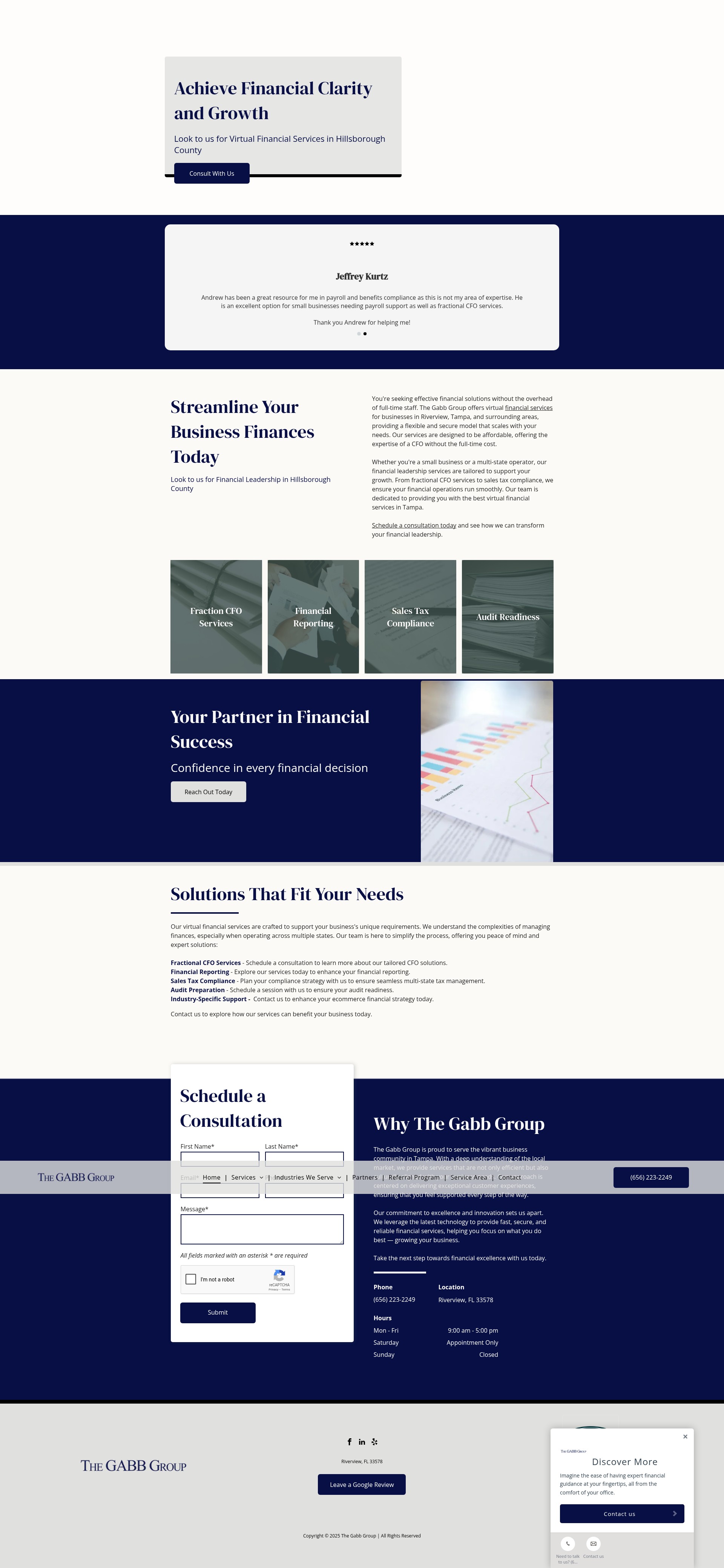 Screenshot of thegabbgroup.com