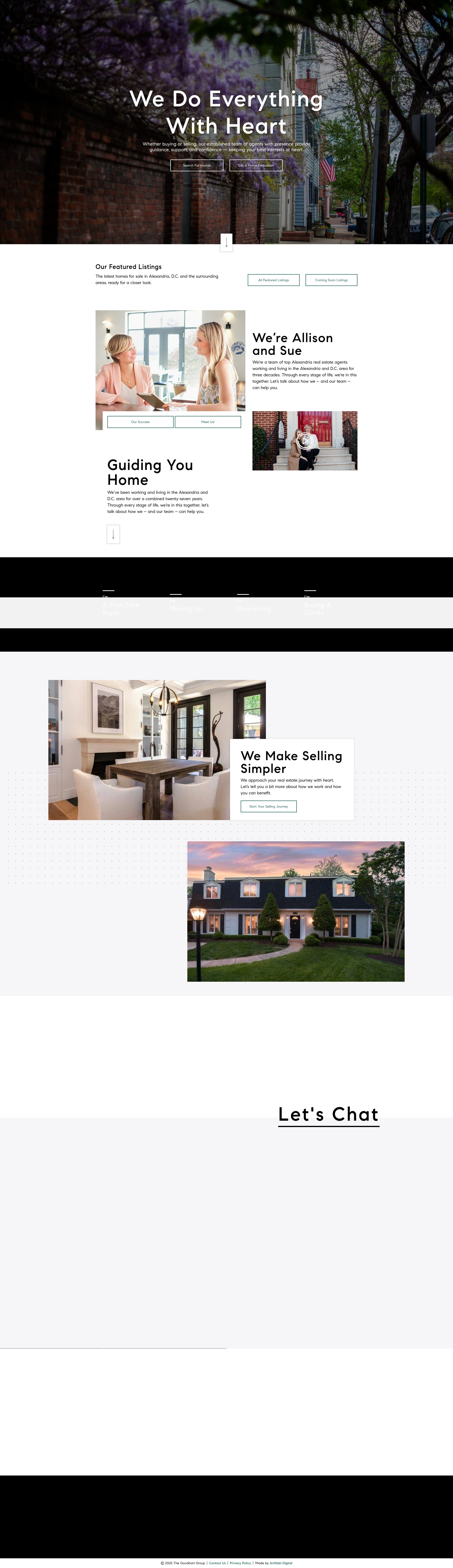 Screenshot of thegoodhartgroup.com
