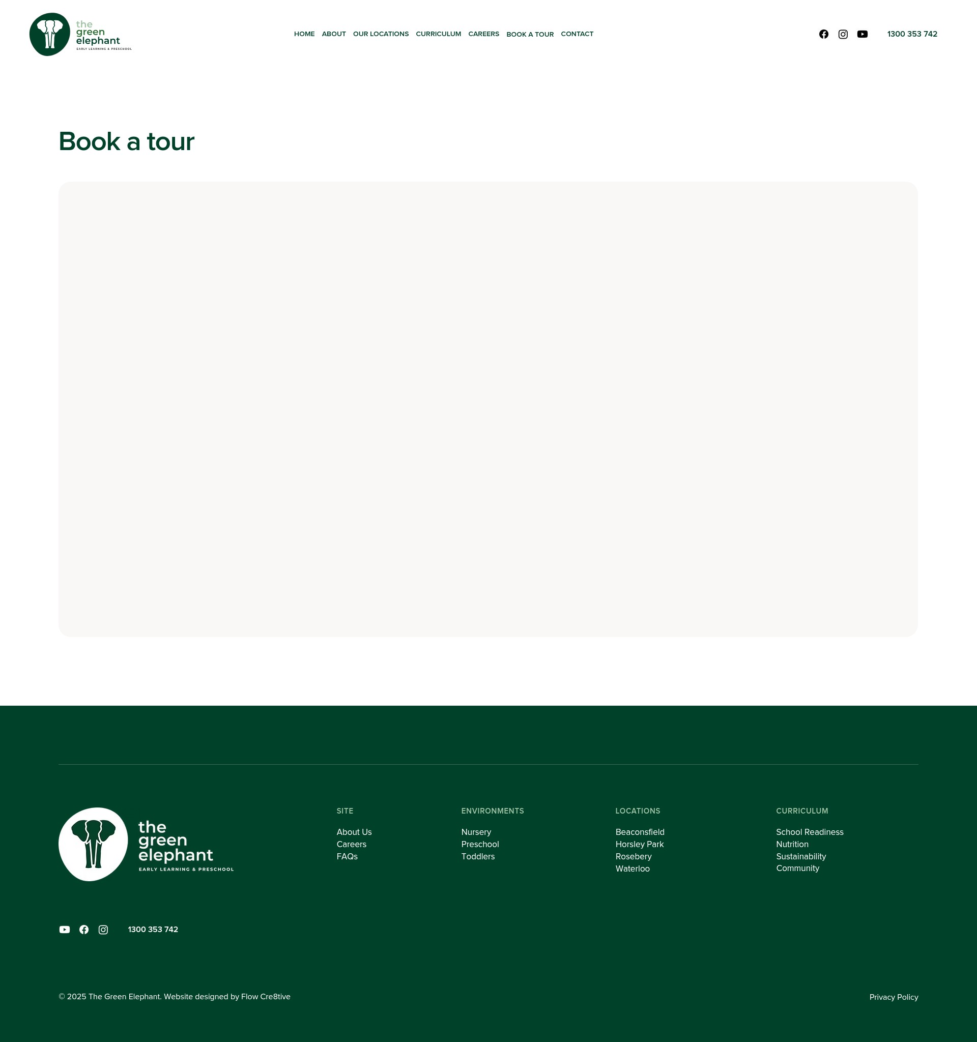Screenshot of thegreenelephant.com.au