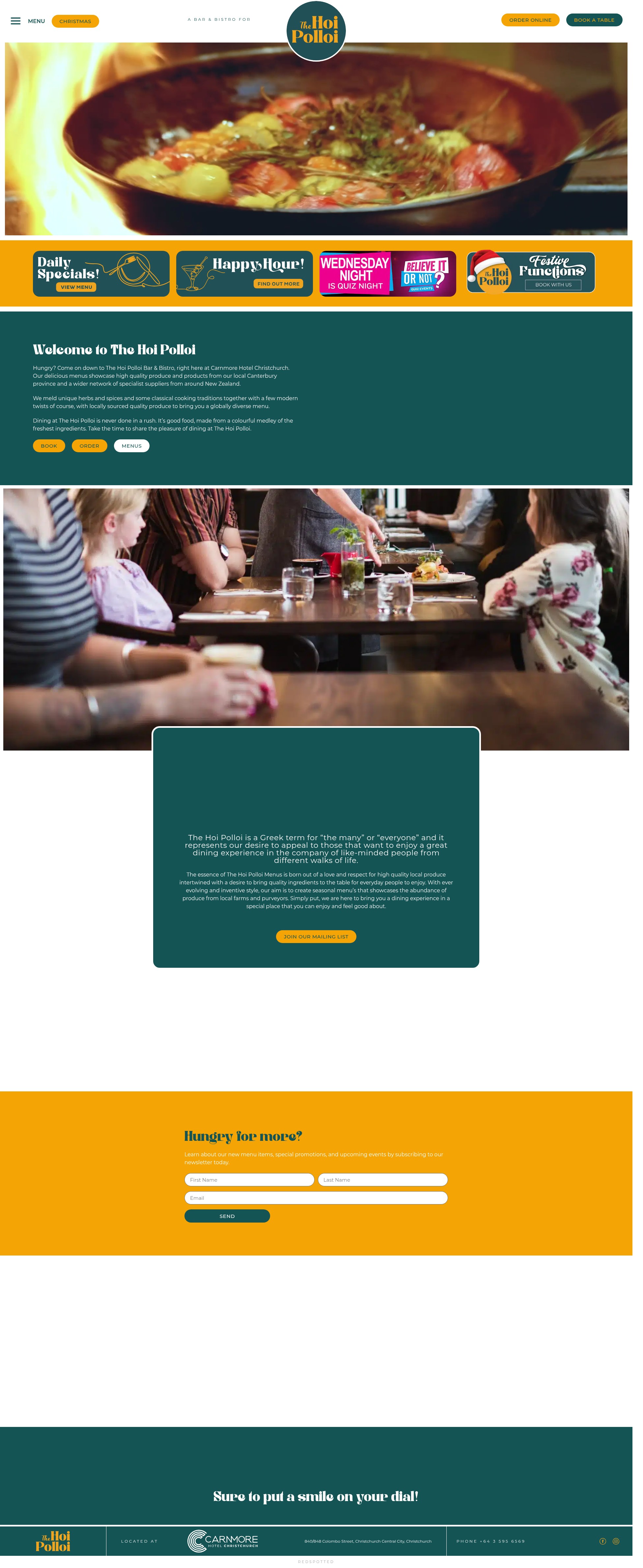 Screenshot of thehoipolloi.co.nz