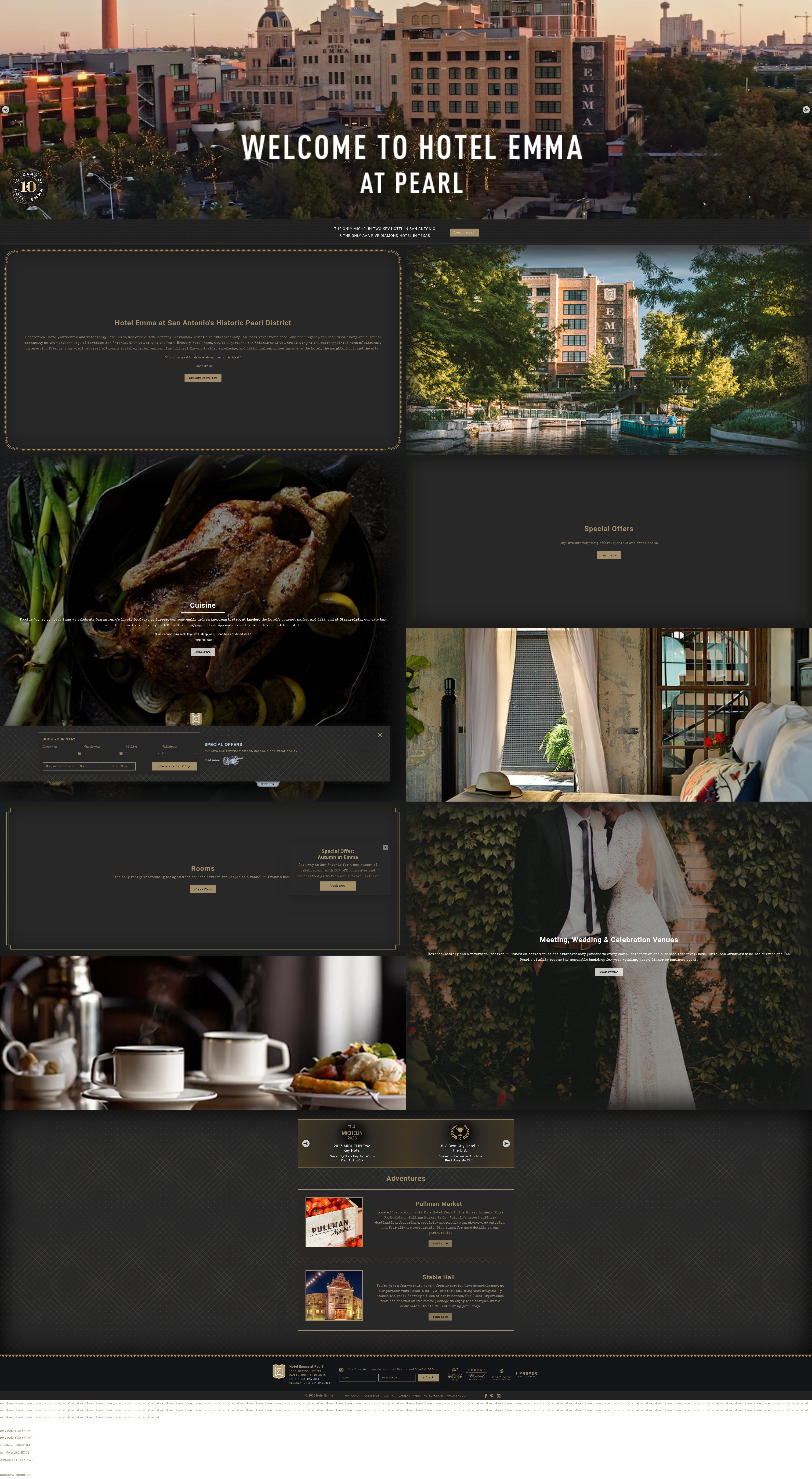 Screenshot of thehotelemma.com