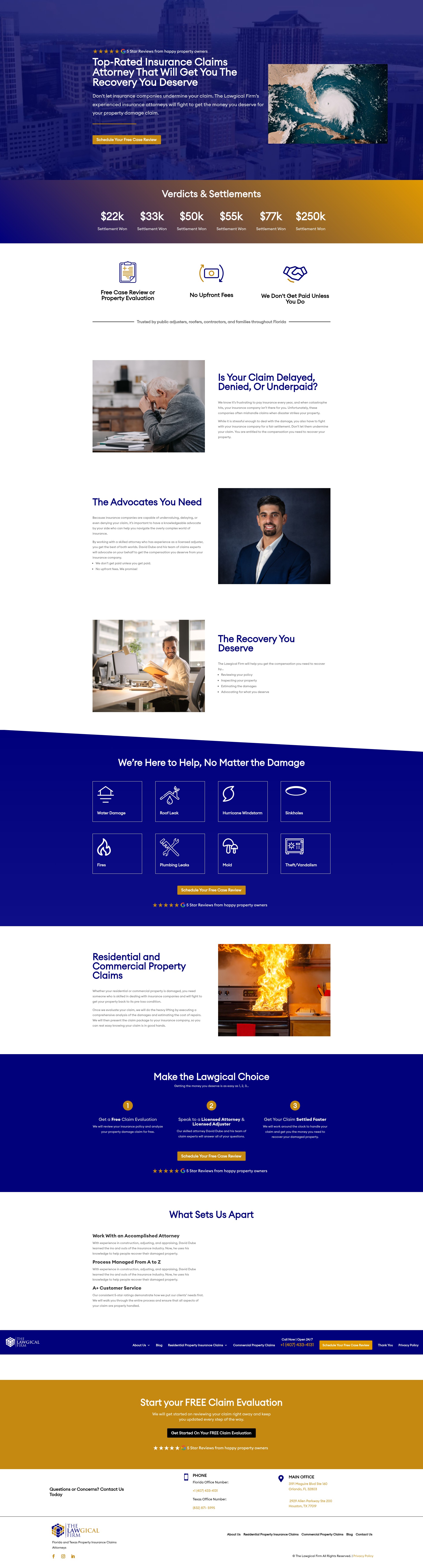 Screenshot of thelawgicalfirm.com