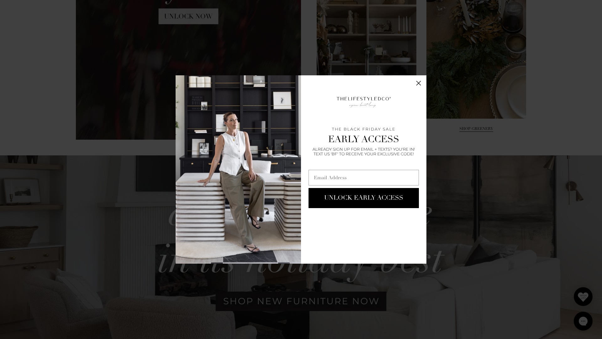 Screenshot of thelifestyledco.com