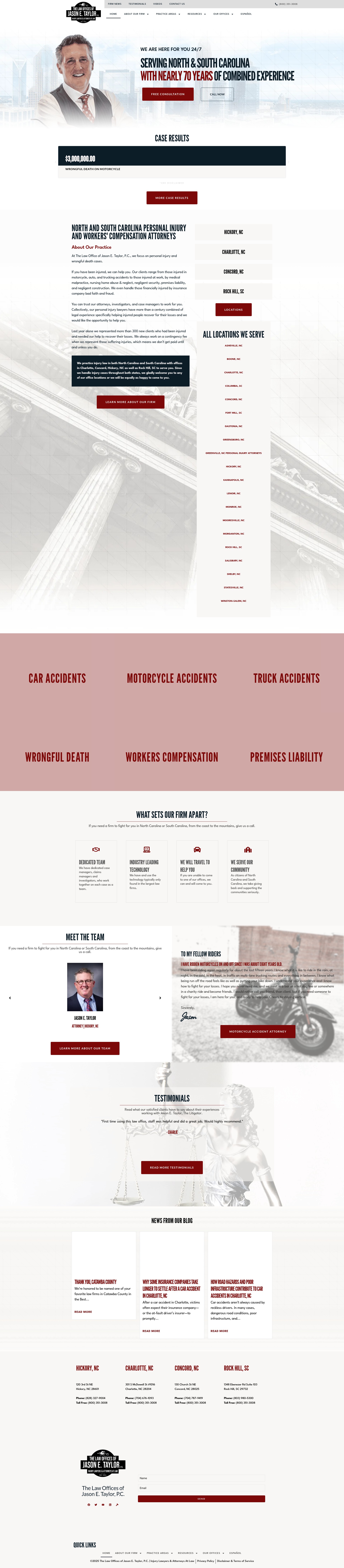 Screenshot of thelitigator.com