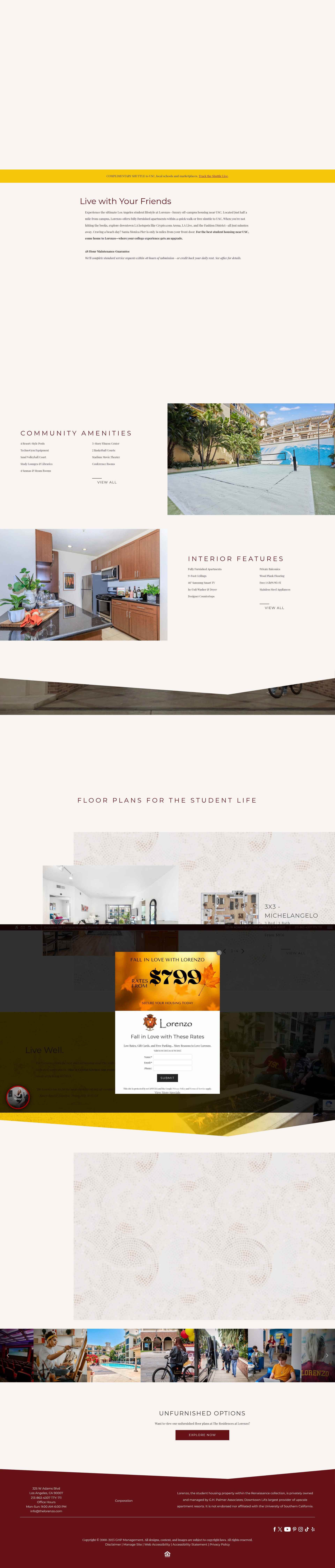 Screenshot of thelorenzo.com