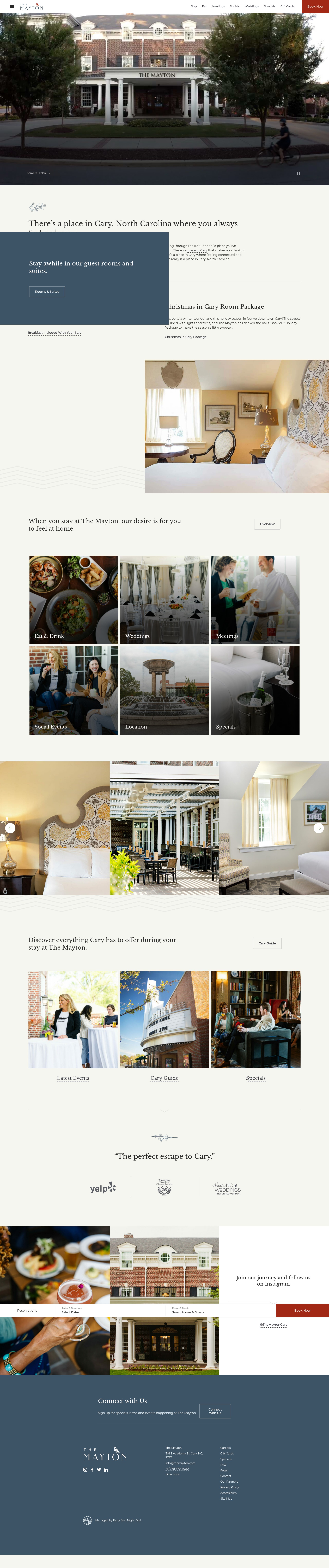 Screenshot of themayton.com