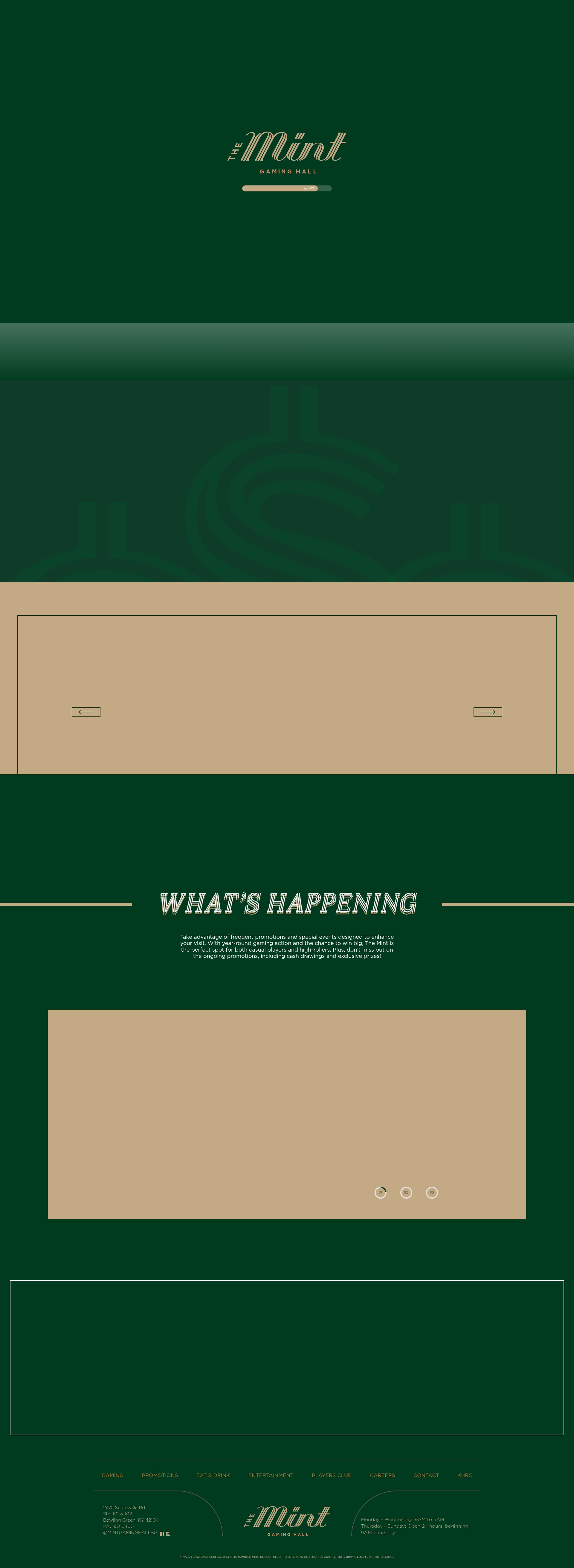 Screenshot of themintgaming.com