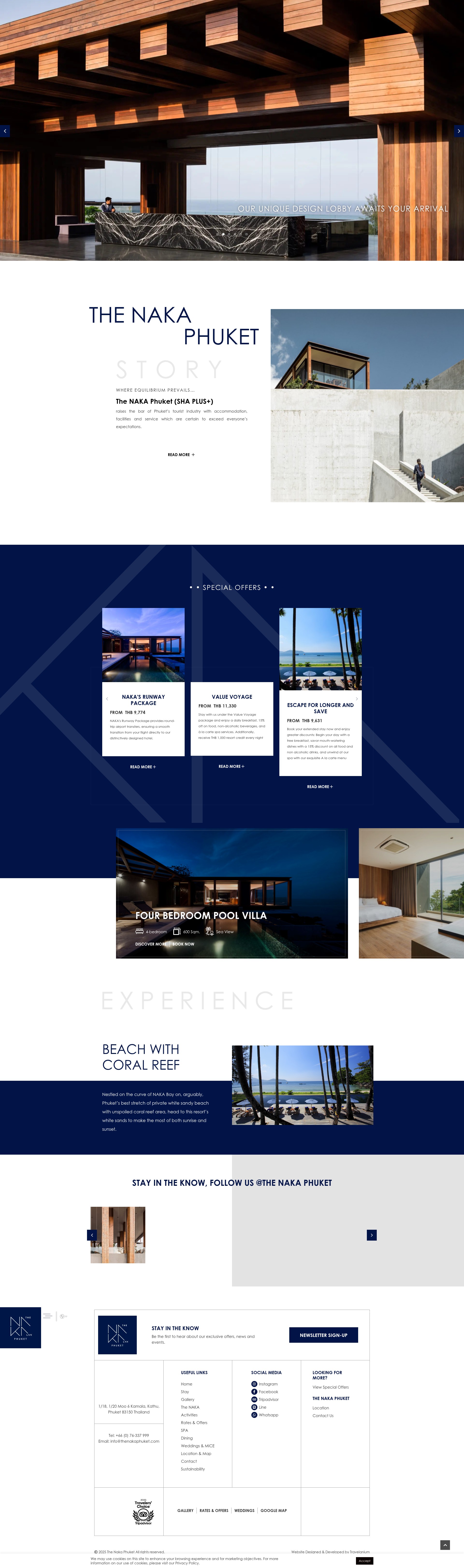 Screenshot of thenakaphuket.com