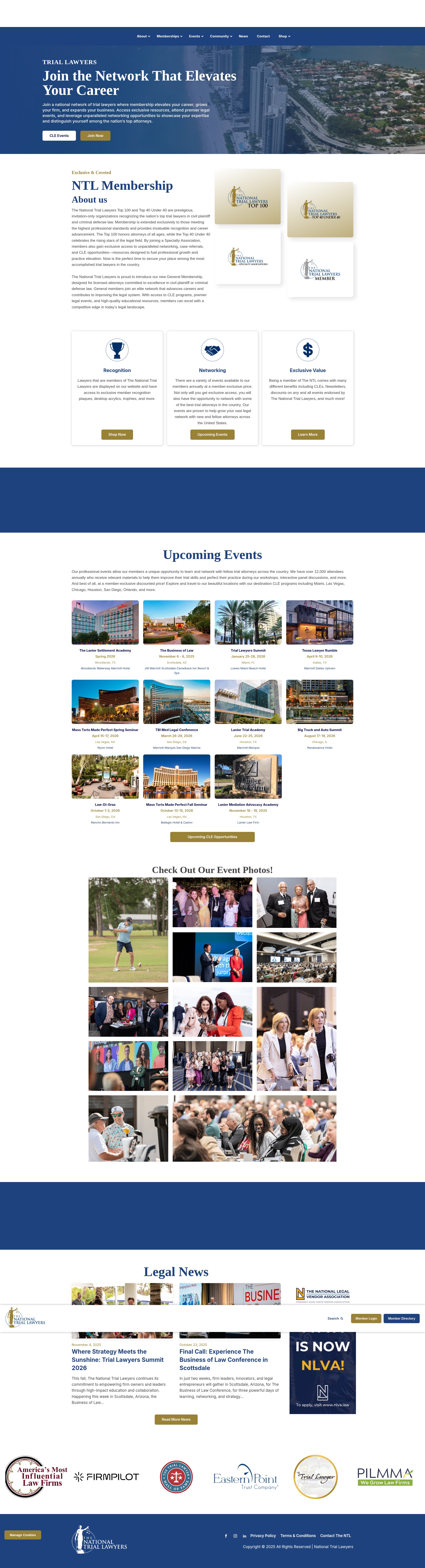 Screenshot of thenationaltriallawyers.org