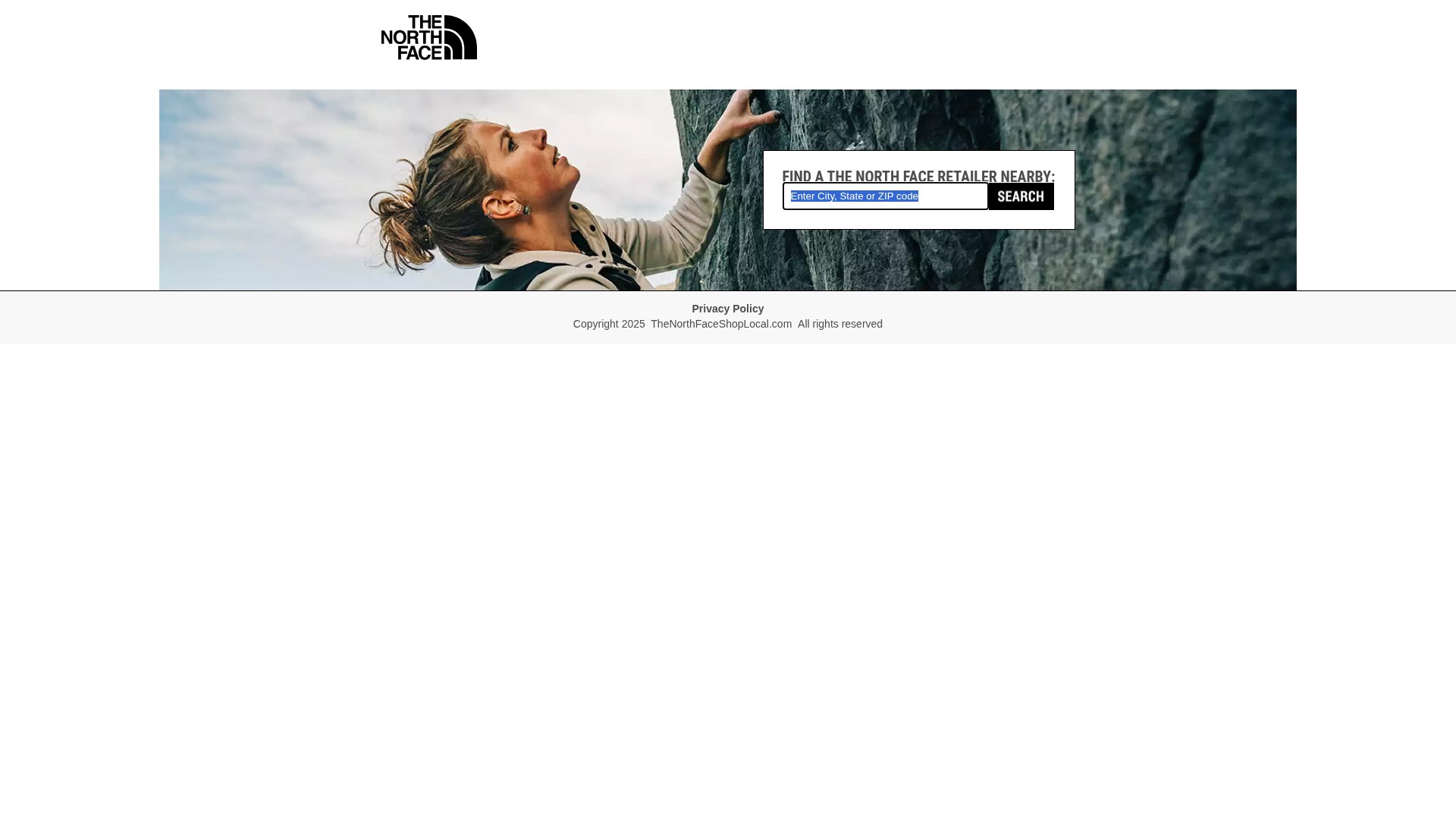 Screenshot of thenorthfaceshoplocal.com