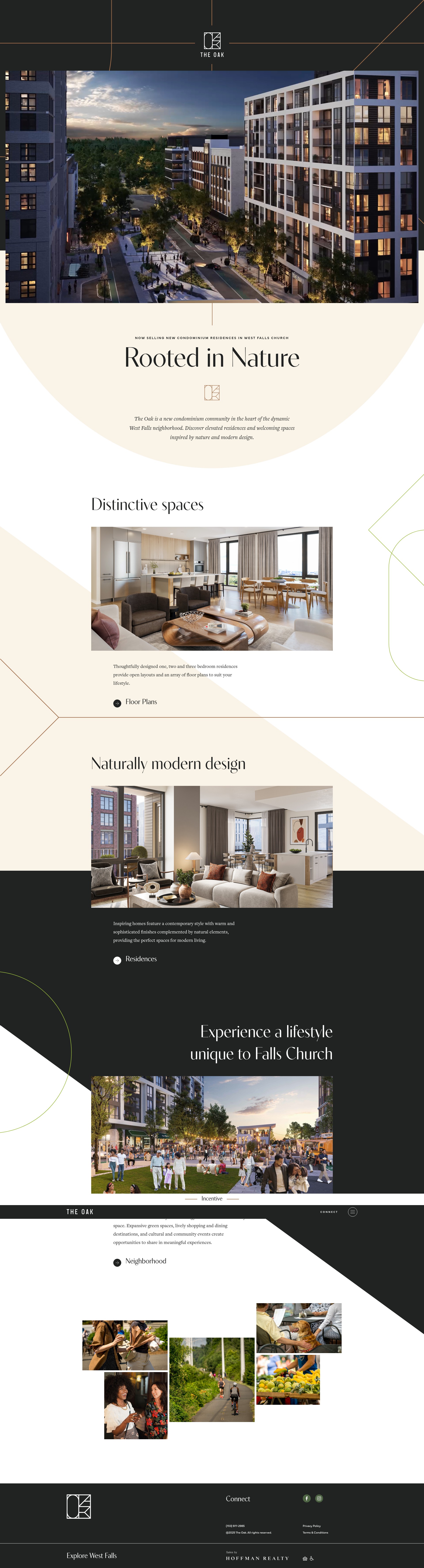 Screenshot of theoakwestfalls.com